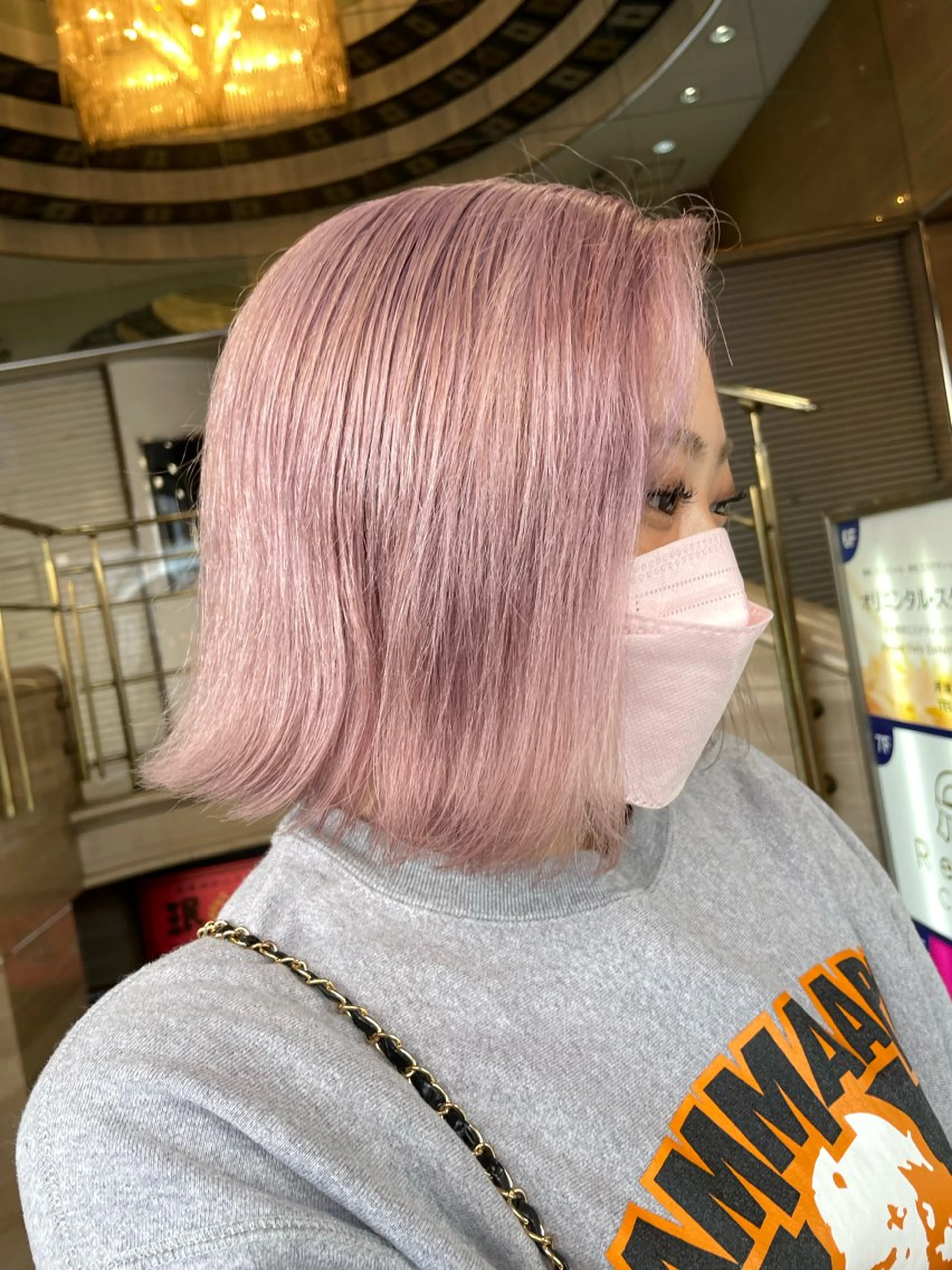 カラー ヘアカラー Seleneコウキ ブリーチ/ハイトーンのヘアスタイル