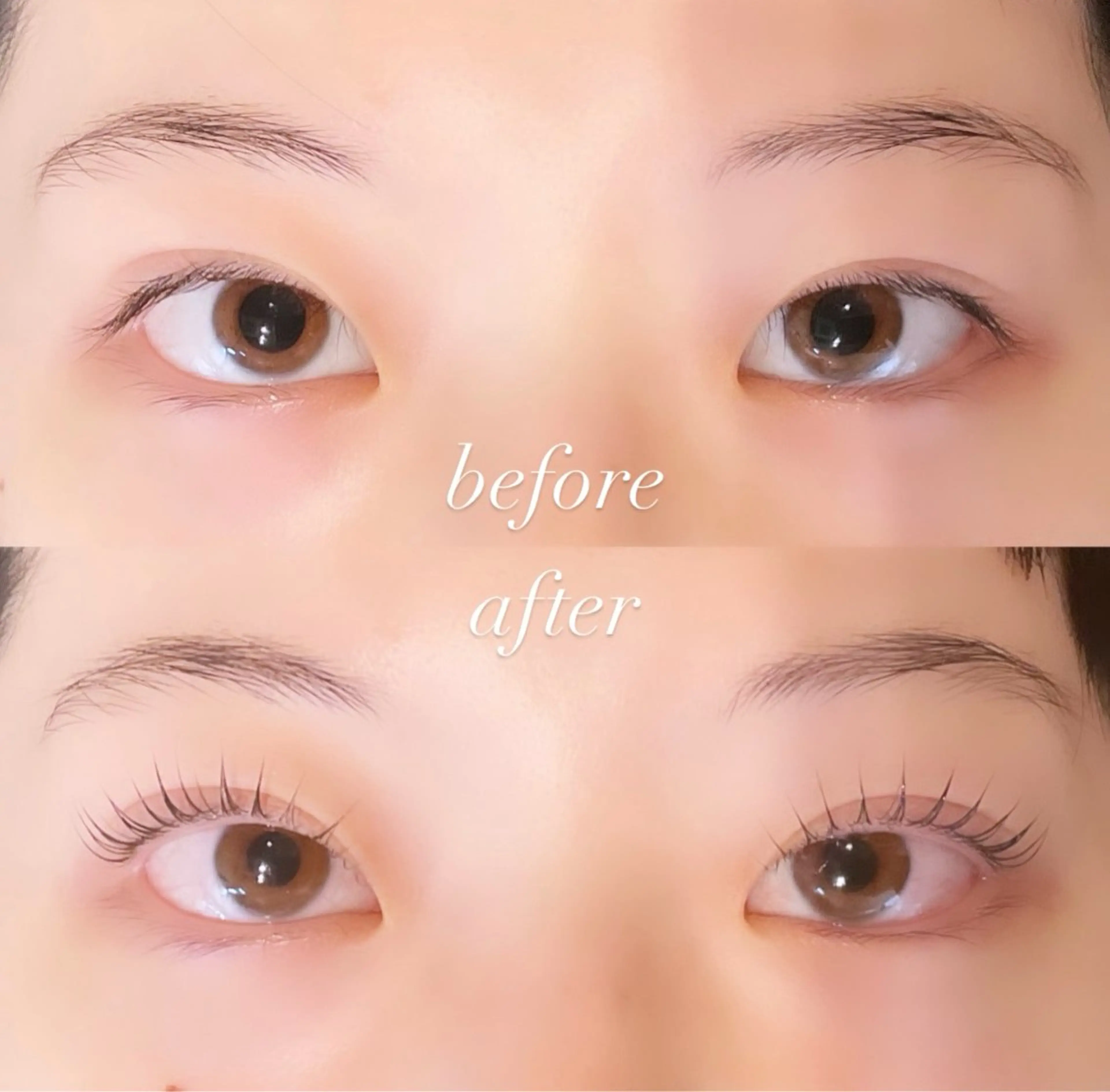 マツエク・マツパ パリジェンヌラッシュリフト öffen クリハラのマツエク・マツパデザイン