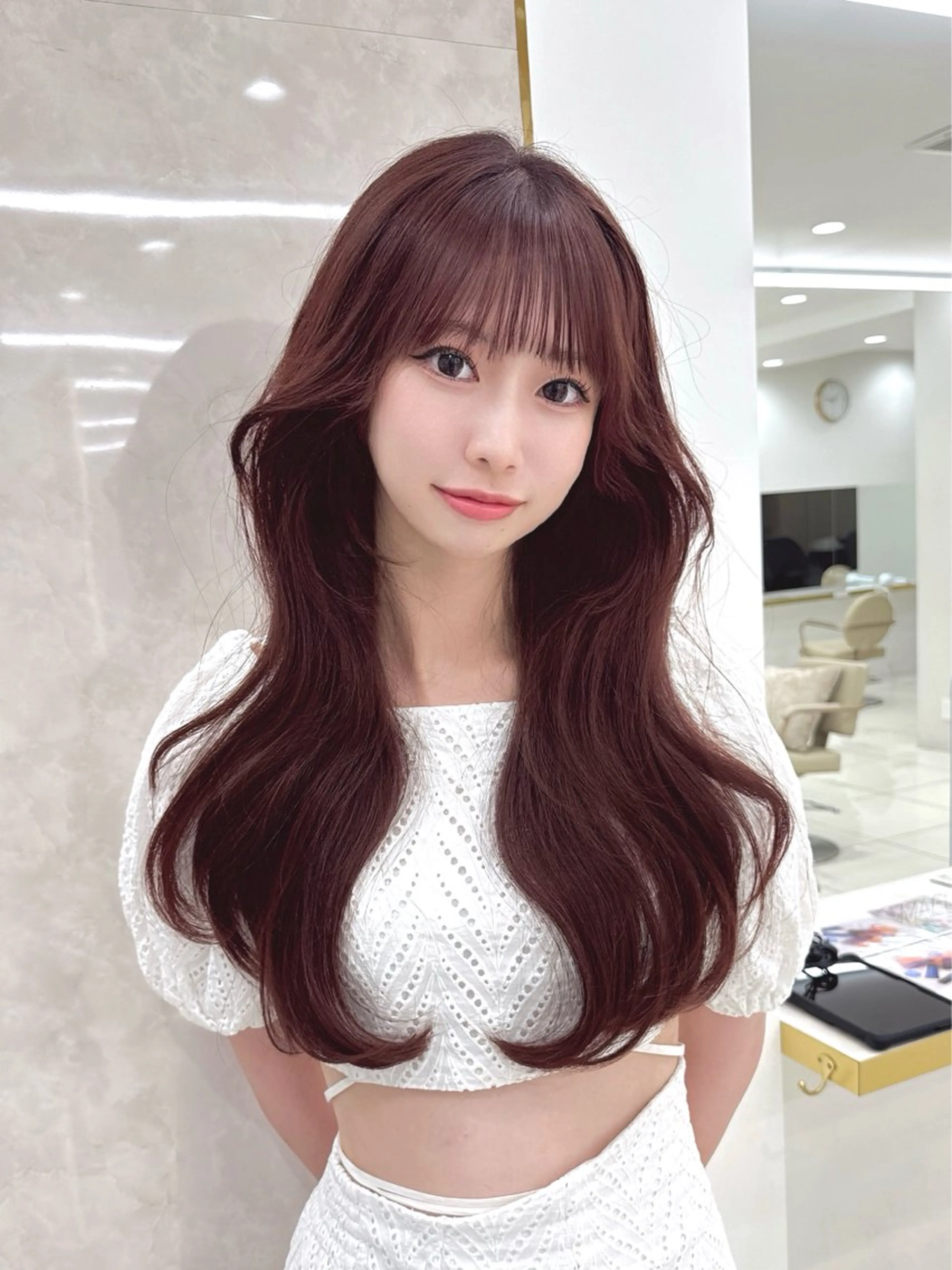 ロング ami 大人モテ/レイヤーのヘアスタイル