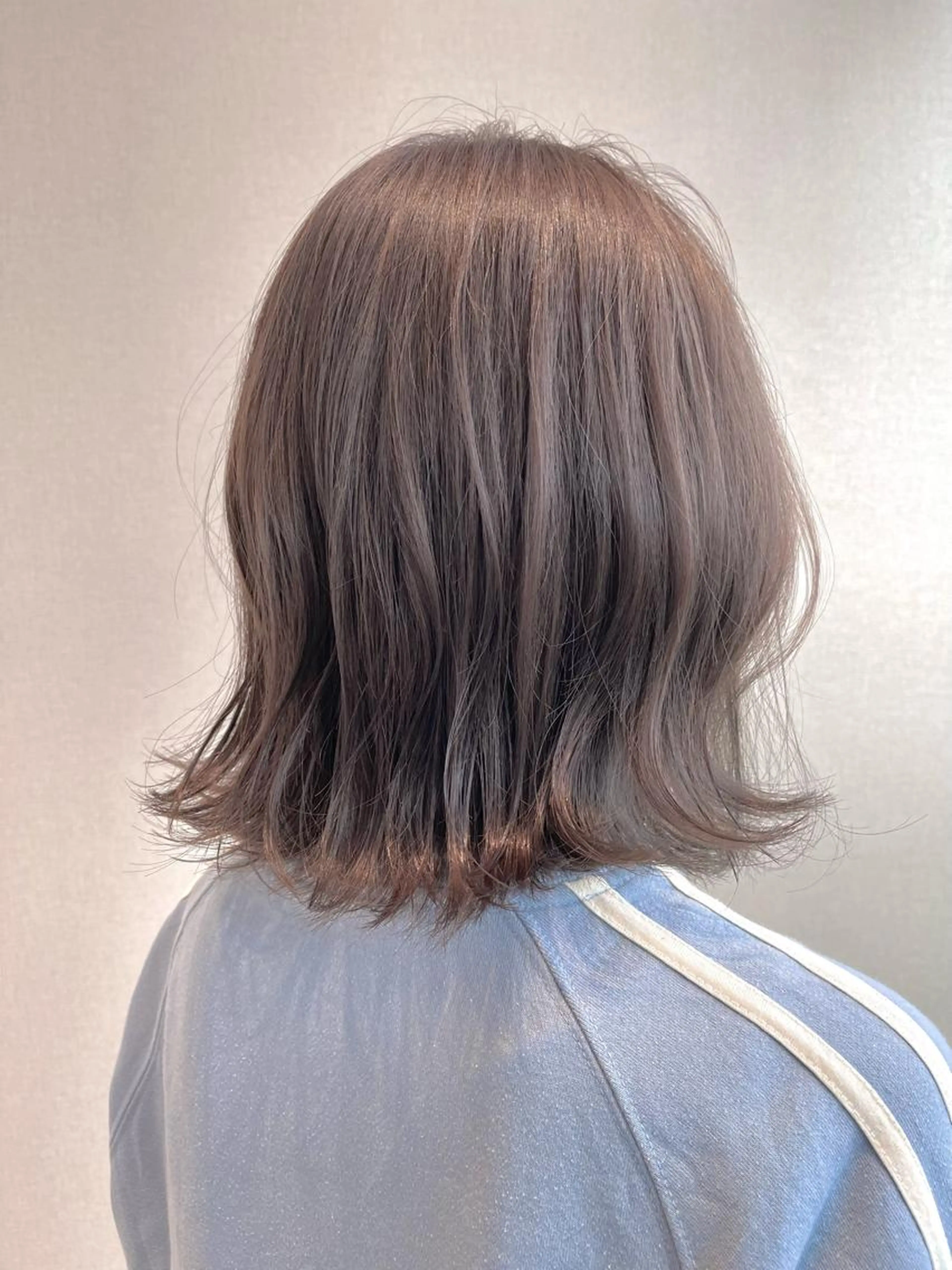 髪質改善カラー+超音波トリートメント※ロング料金ありの写真