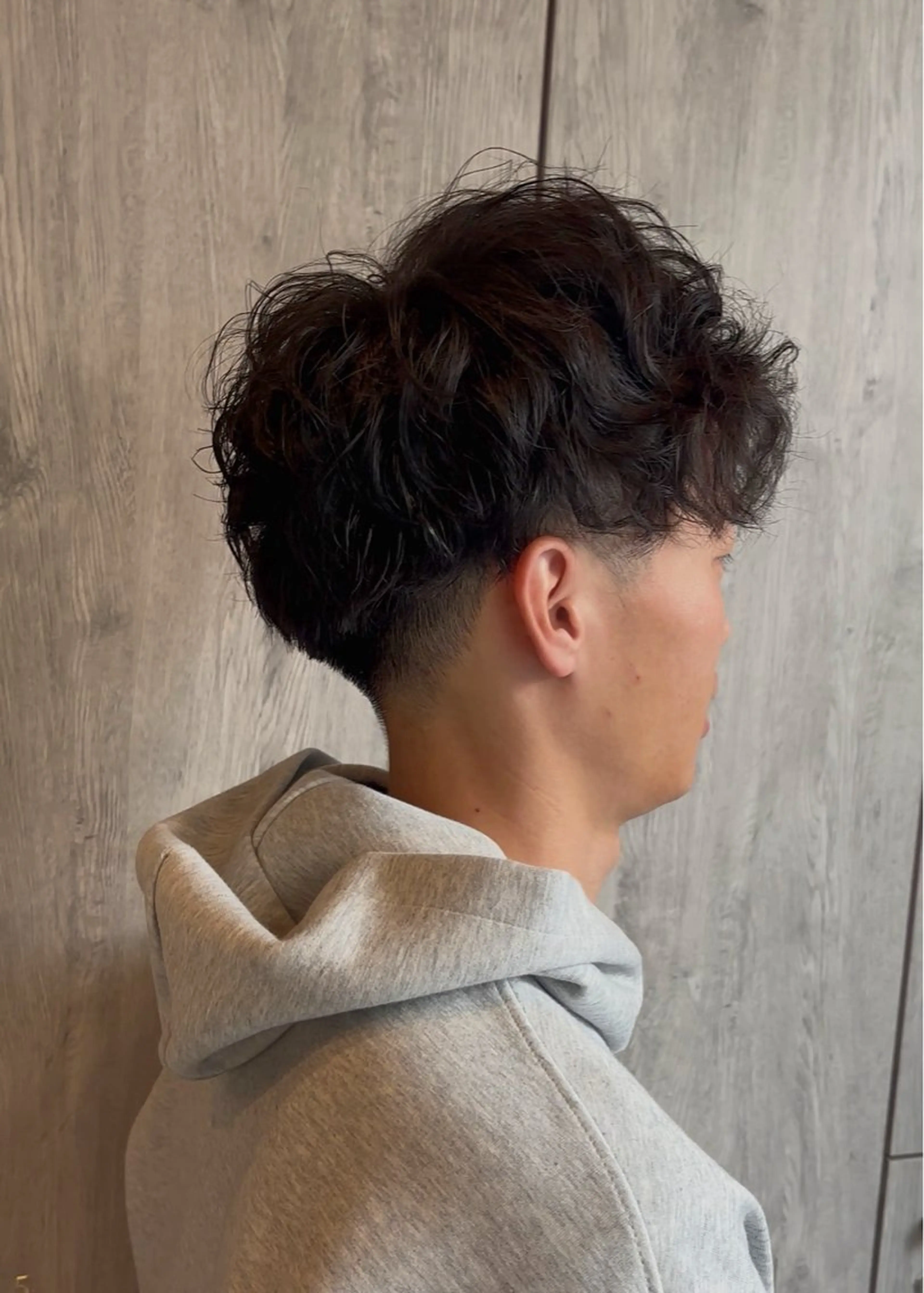 パーマ メンズ キタダ ハルカのヘアスタイル