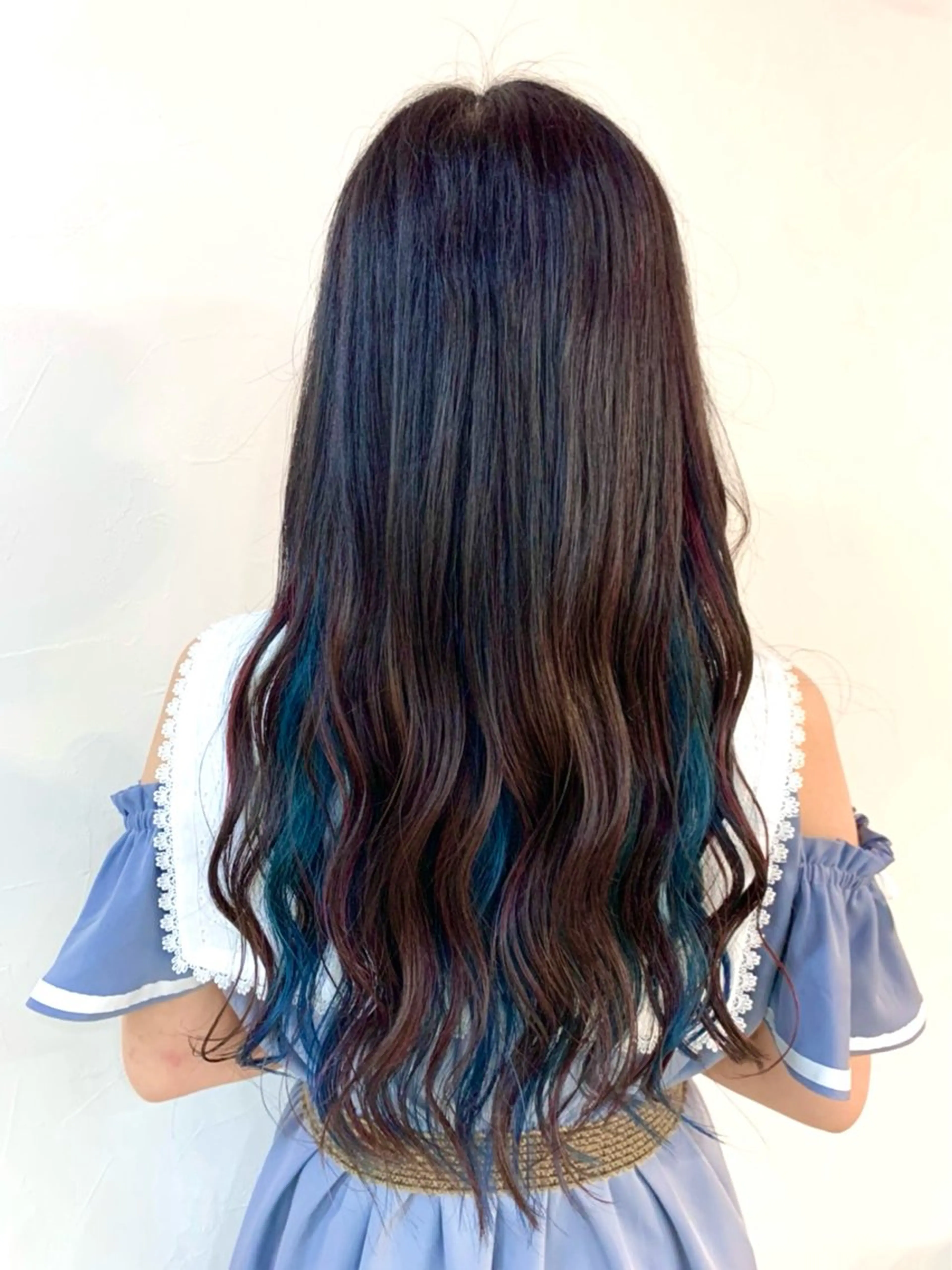 ロング カラー 神野 洸都のヘアスタイル