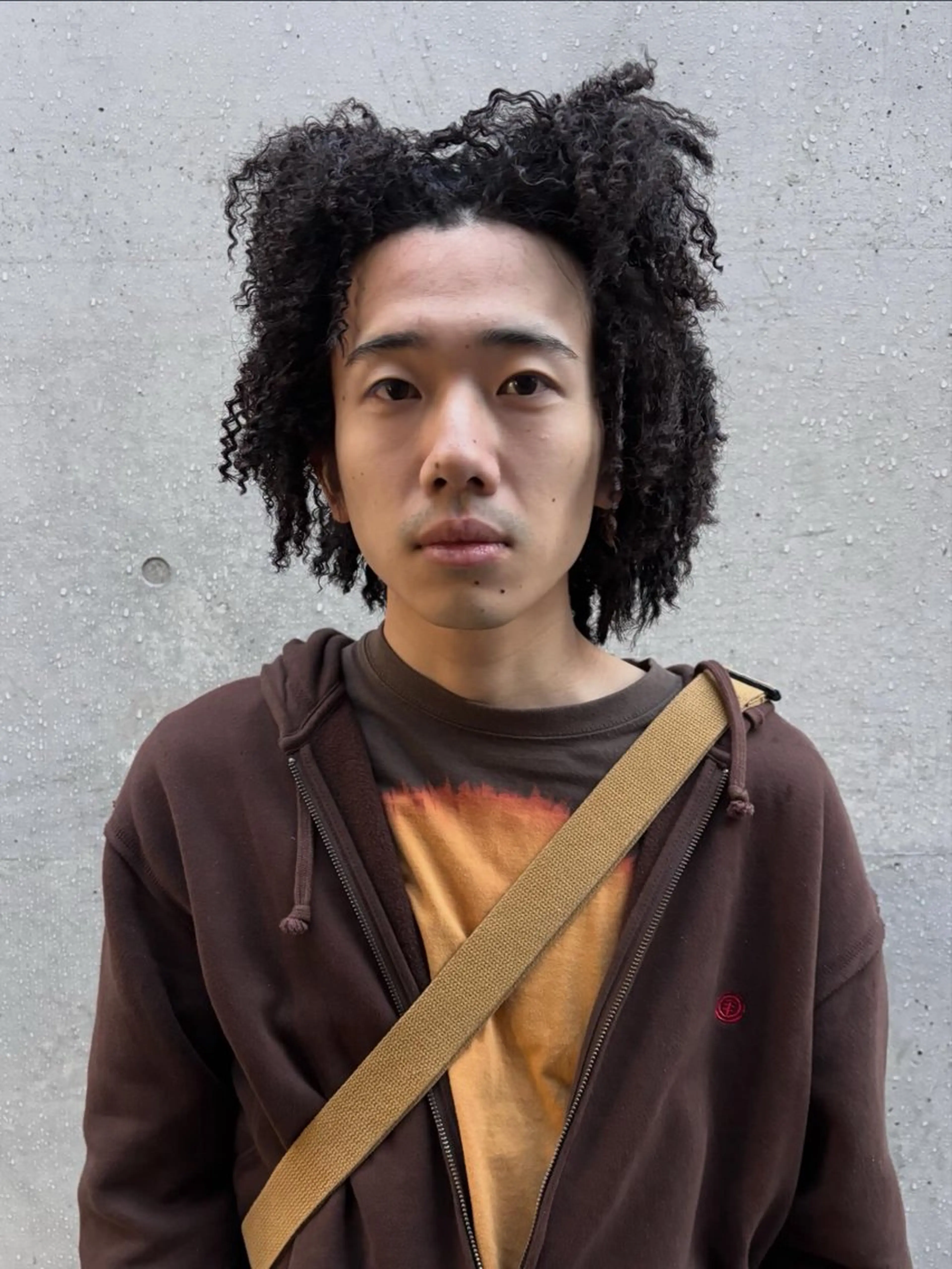 ロング パーマ ラフショートブリー チカラー⚡️リュウジのヘアスタイル