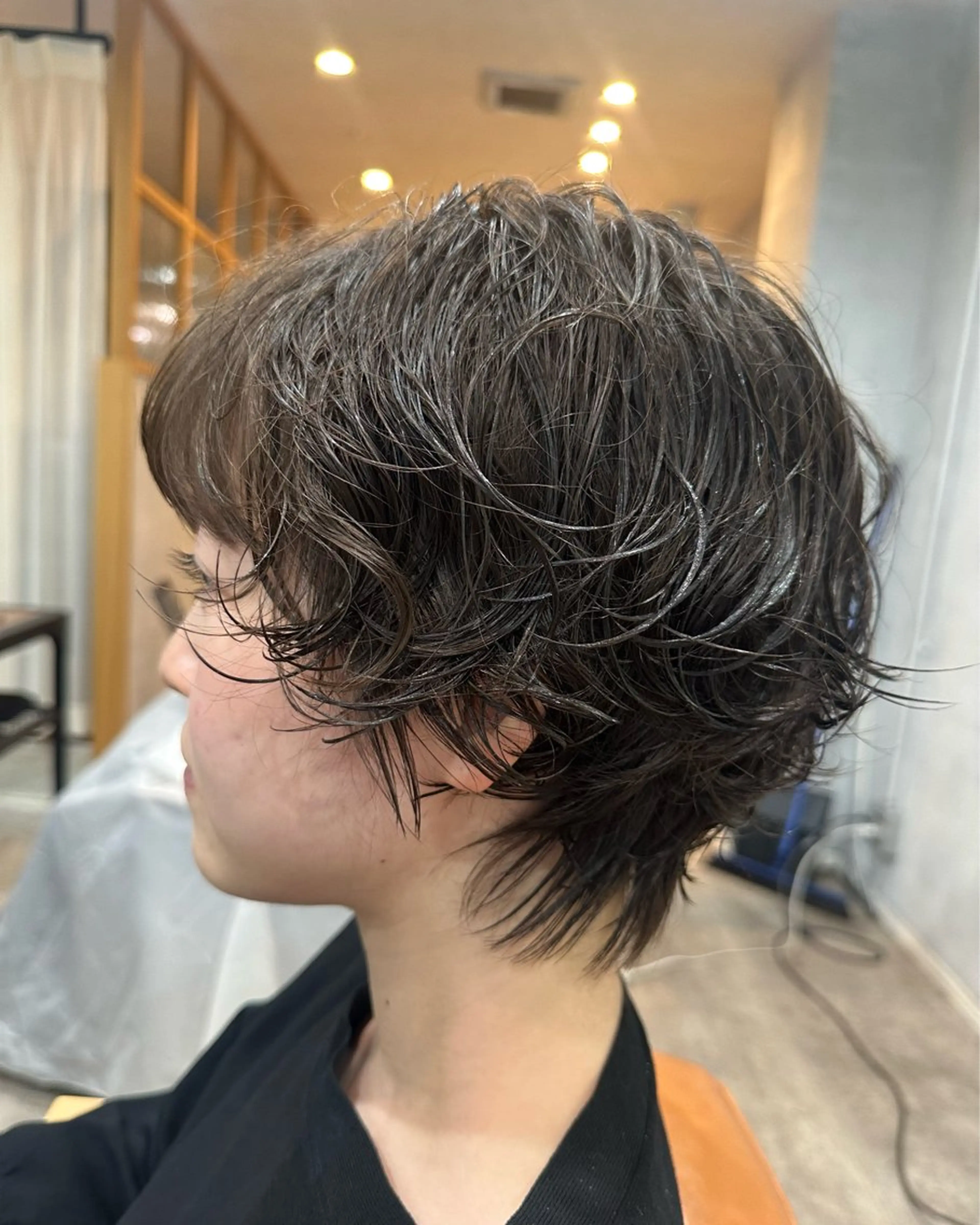 ショート 大久保 優香のヘアスタイル