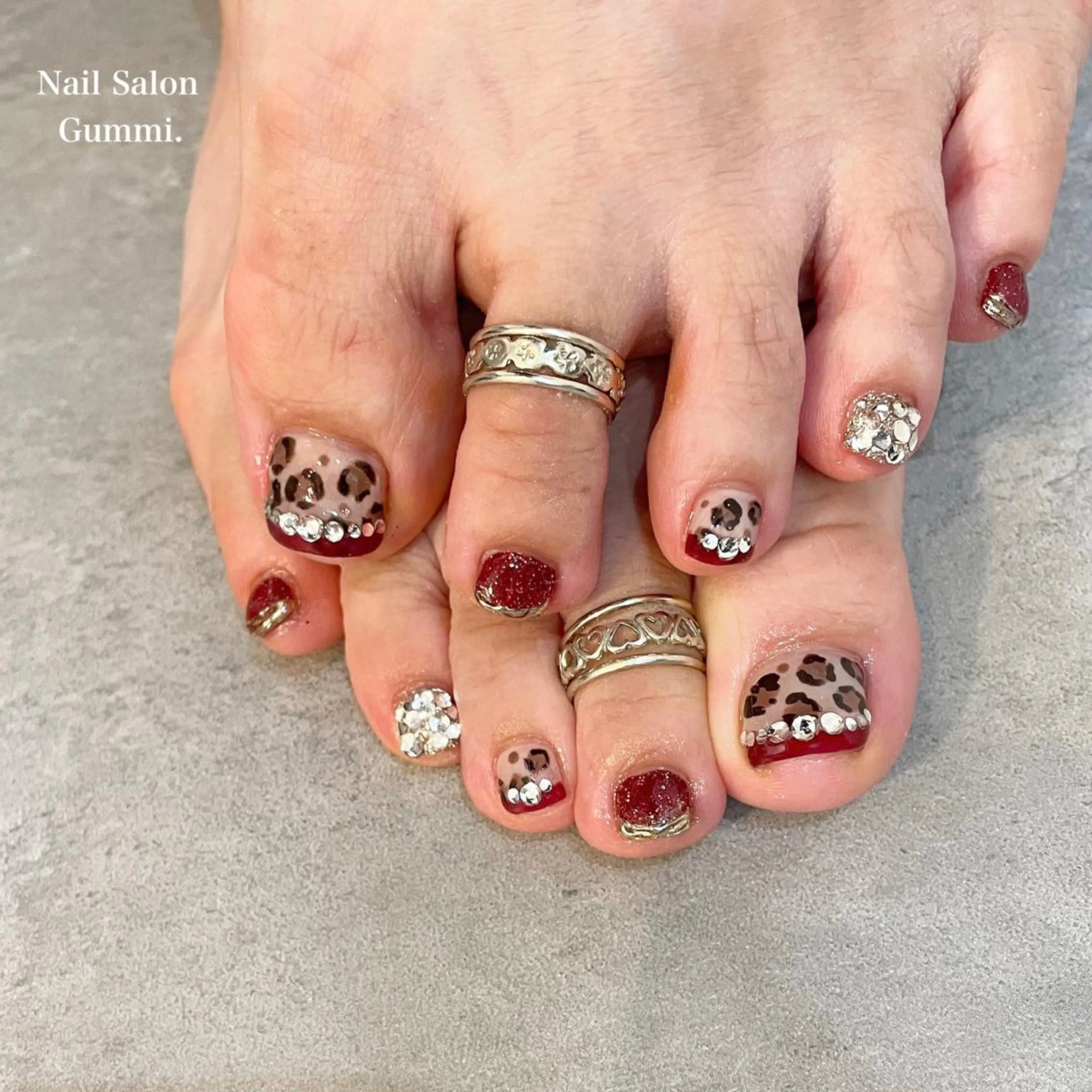 ネイル アニマル柄 Nail Salon Gummi.のネイルデザイン