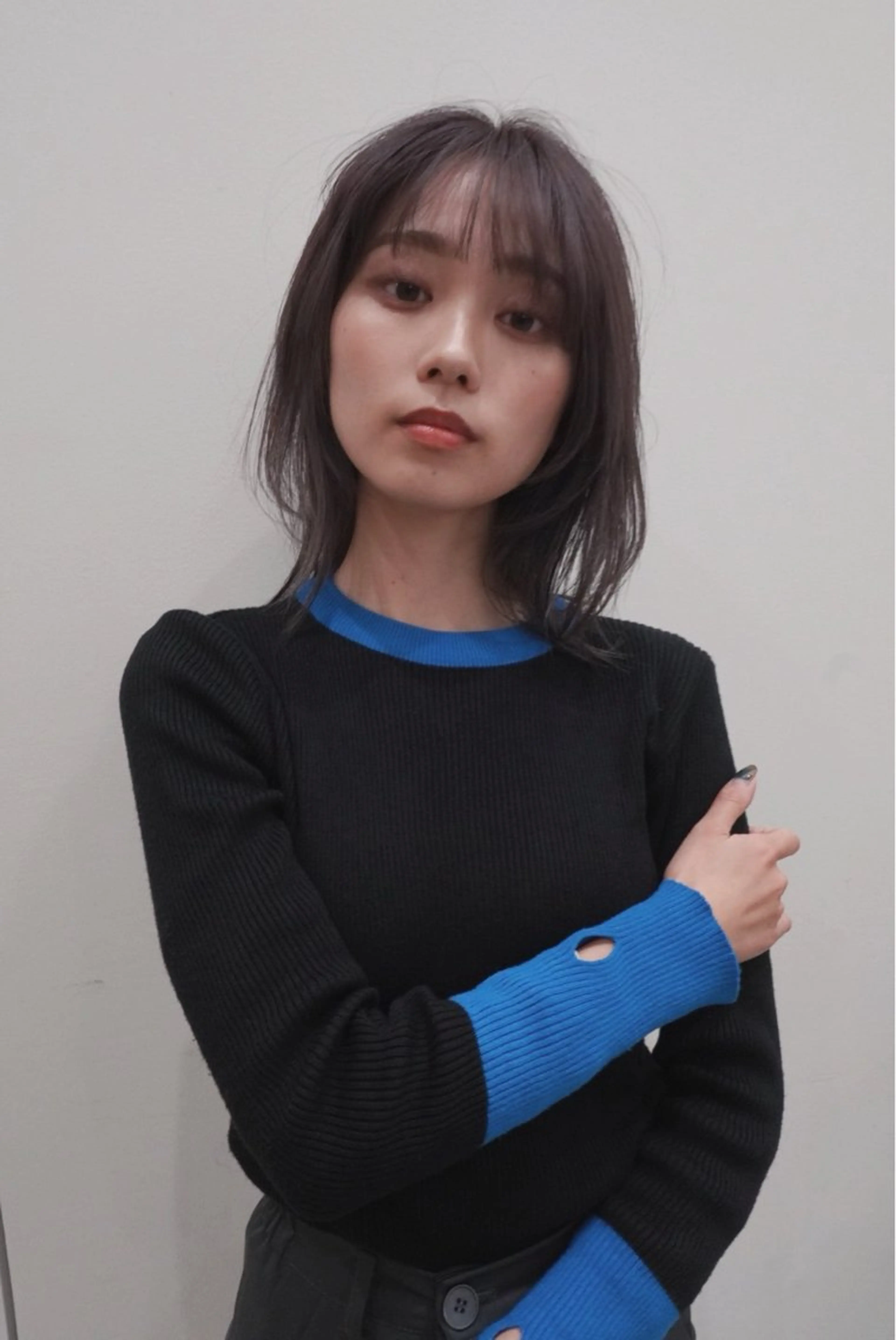 ミディアム 💛🤍U too e’s 鎌倉🧸のヘアスタイル