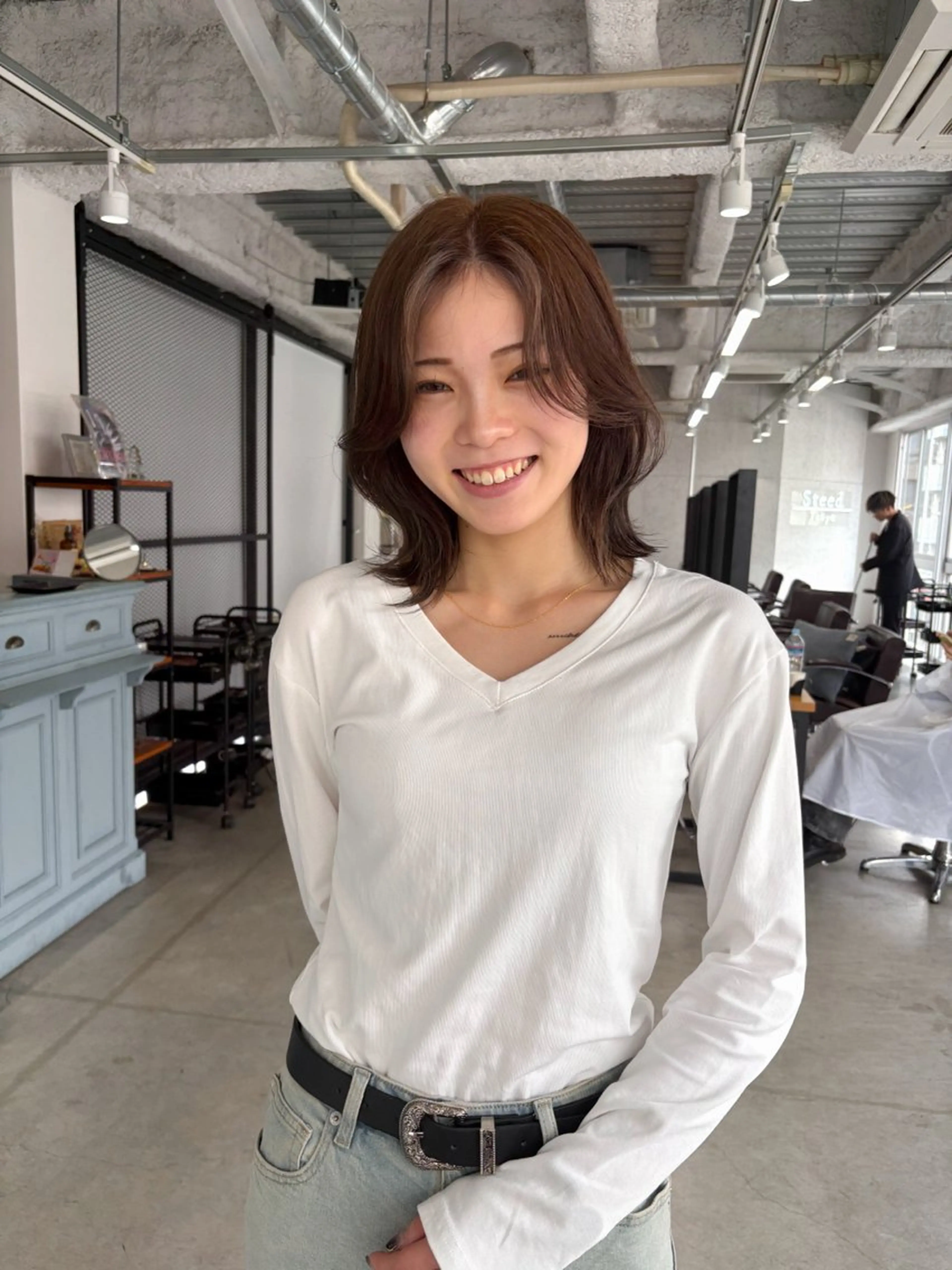 カラー Steed /立川/ レイヤー/futahのヘアスタイル