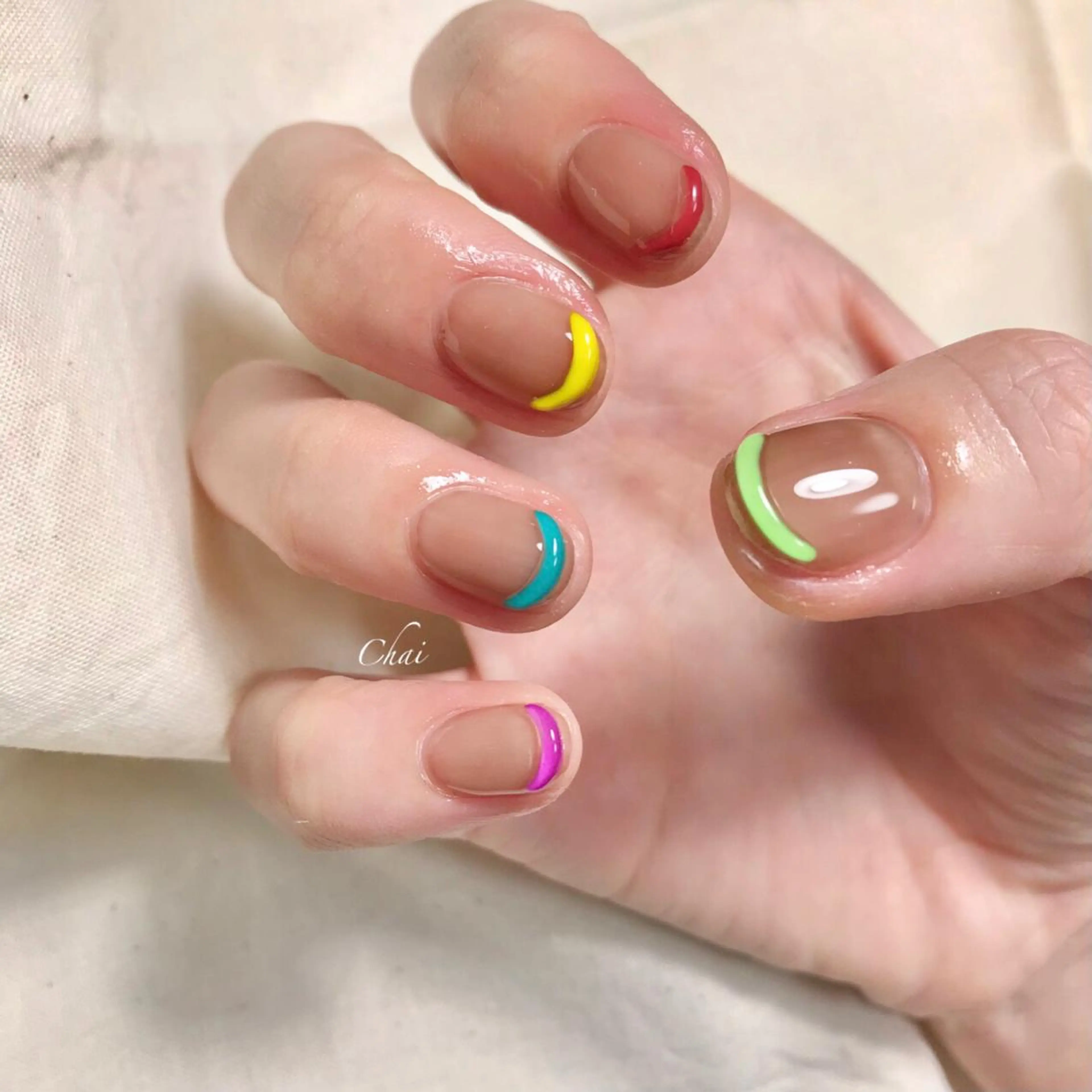 ネイル ハンドネイル 💅chainail _aiのネイルデザイン