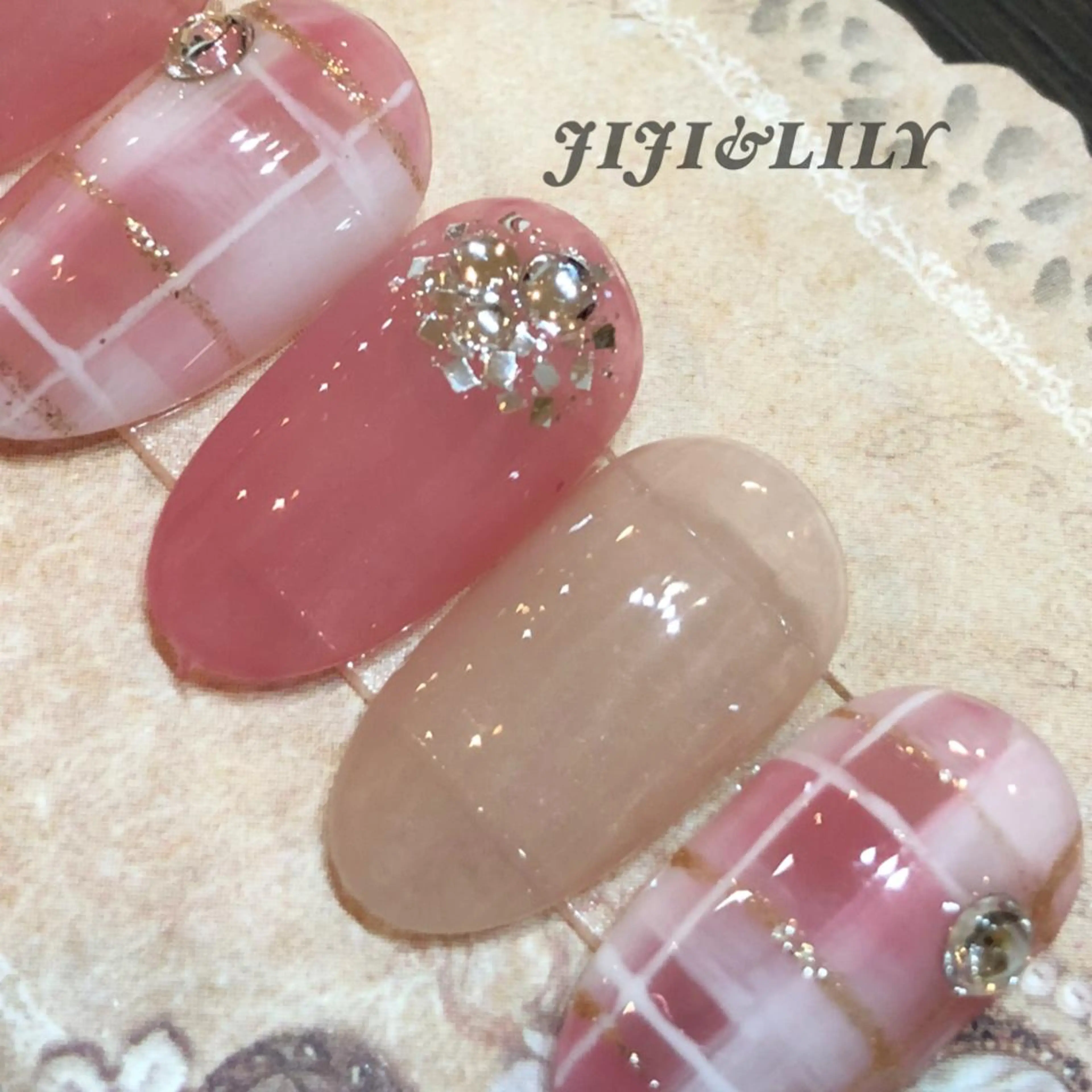 ネイル ブライダルネイル 豊田 圭子のネイルデザイン