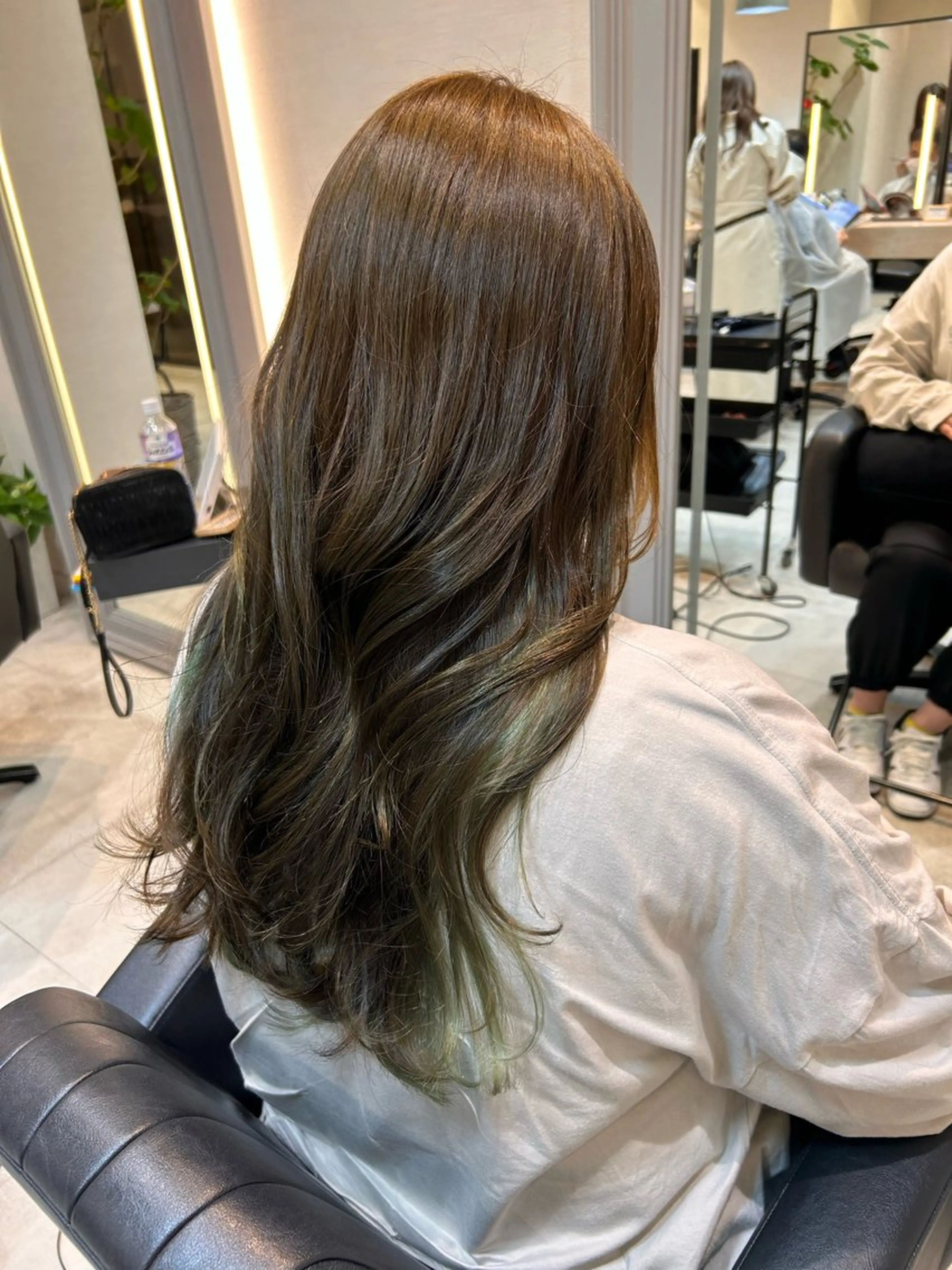 ロング ヘアカラー トリートメント 艶カラー🌟 kanonのヘアスタイル