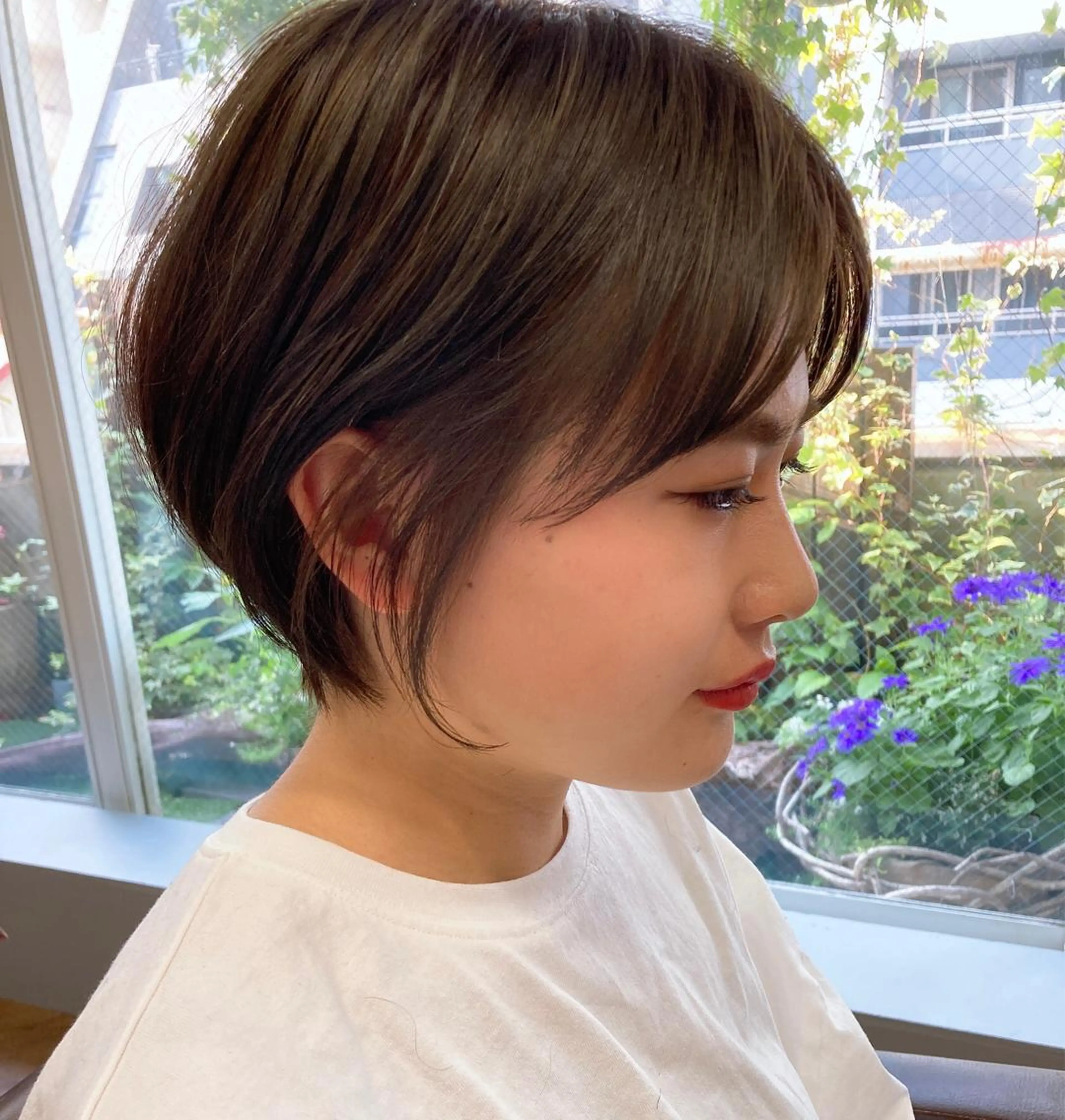 ショート カラー Hareru 豊田 修廣のヘアスタイル