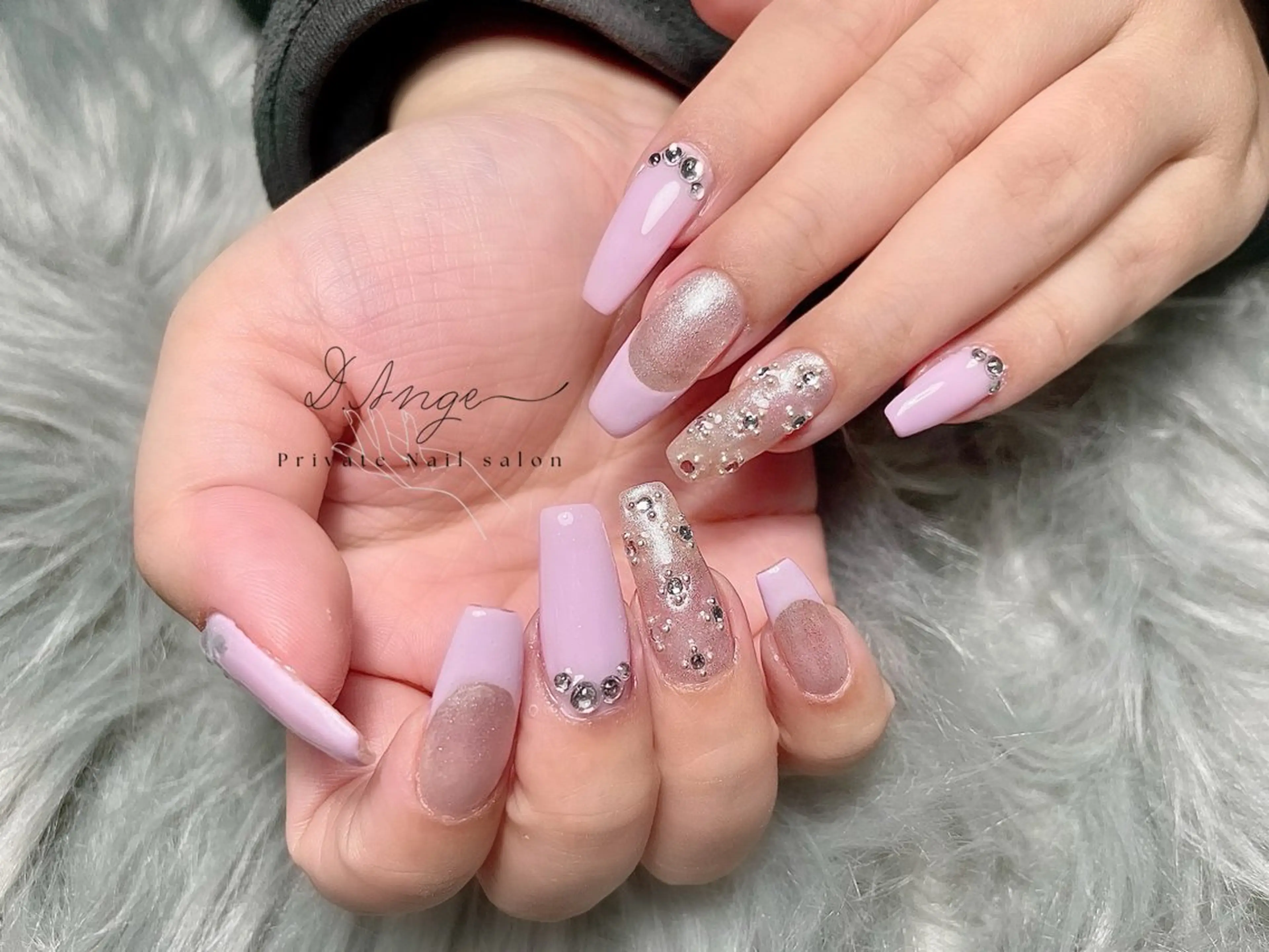 セミロング ハンドネイル D.Ange Nailのネイルデザイン