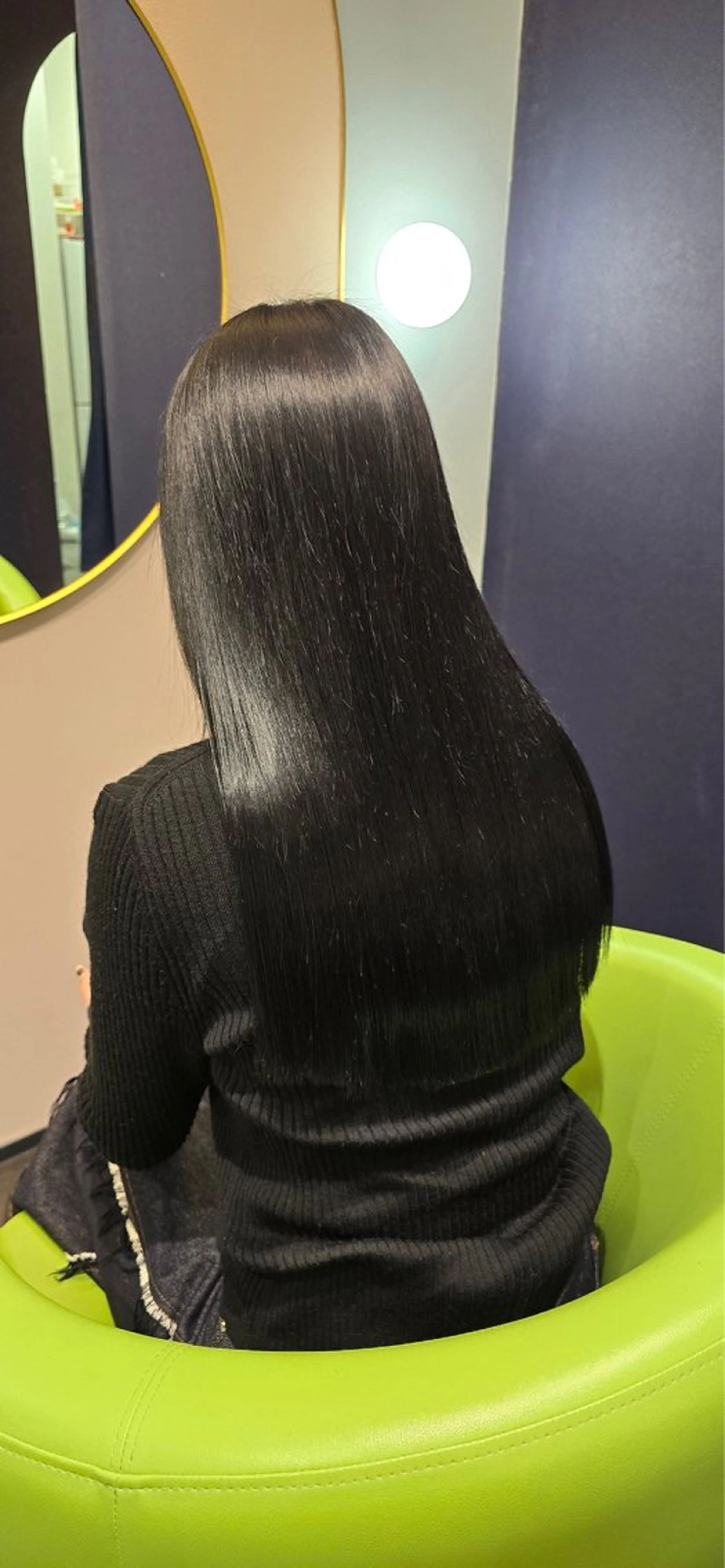 ロング カラー 黒髪 カット ヘアカラー トリートメント 透明感カラー/艶髪/ エクステ/HIROのヘアスタイル