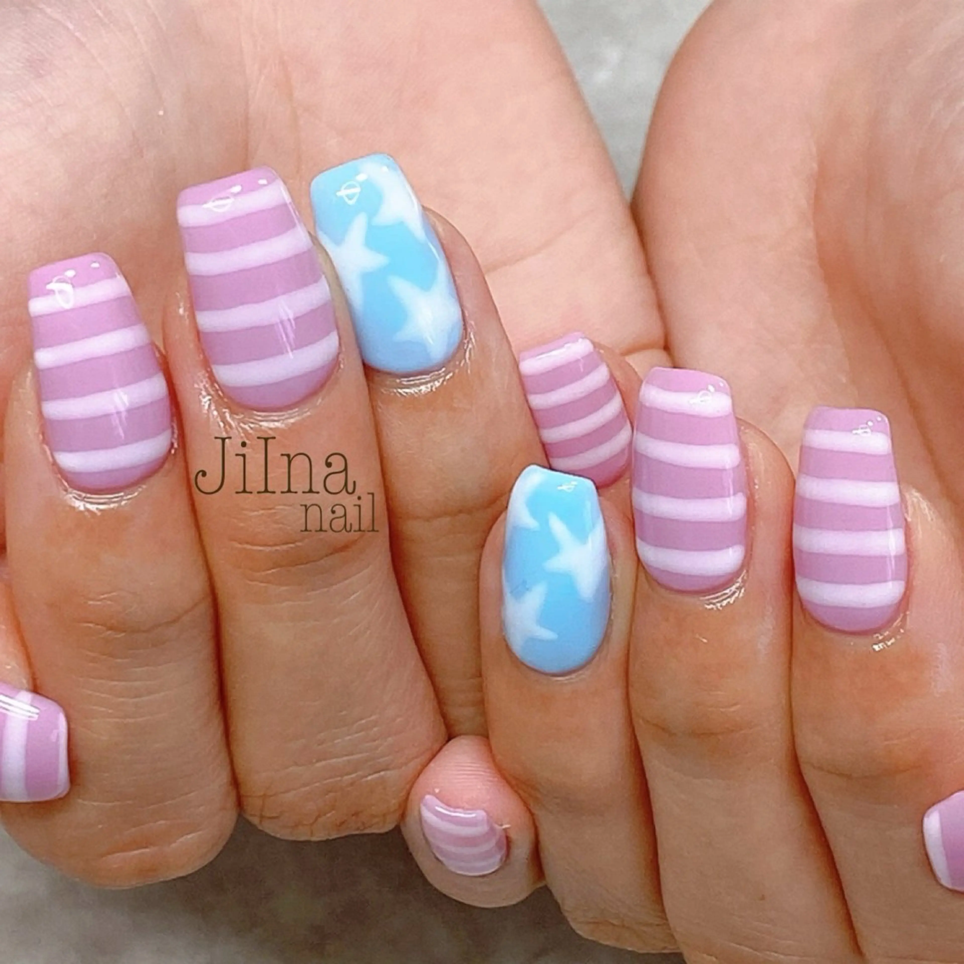 ネイル 持ち込み JiIna nailのネイルデザイン