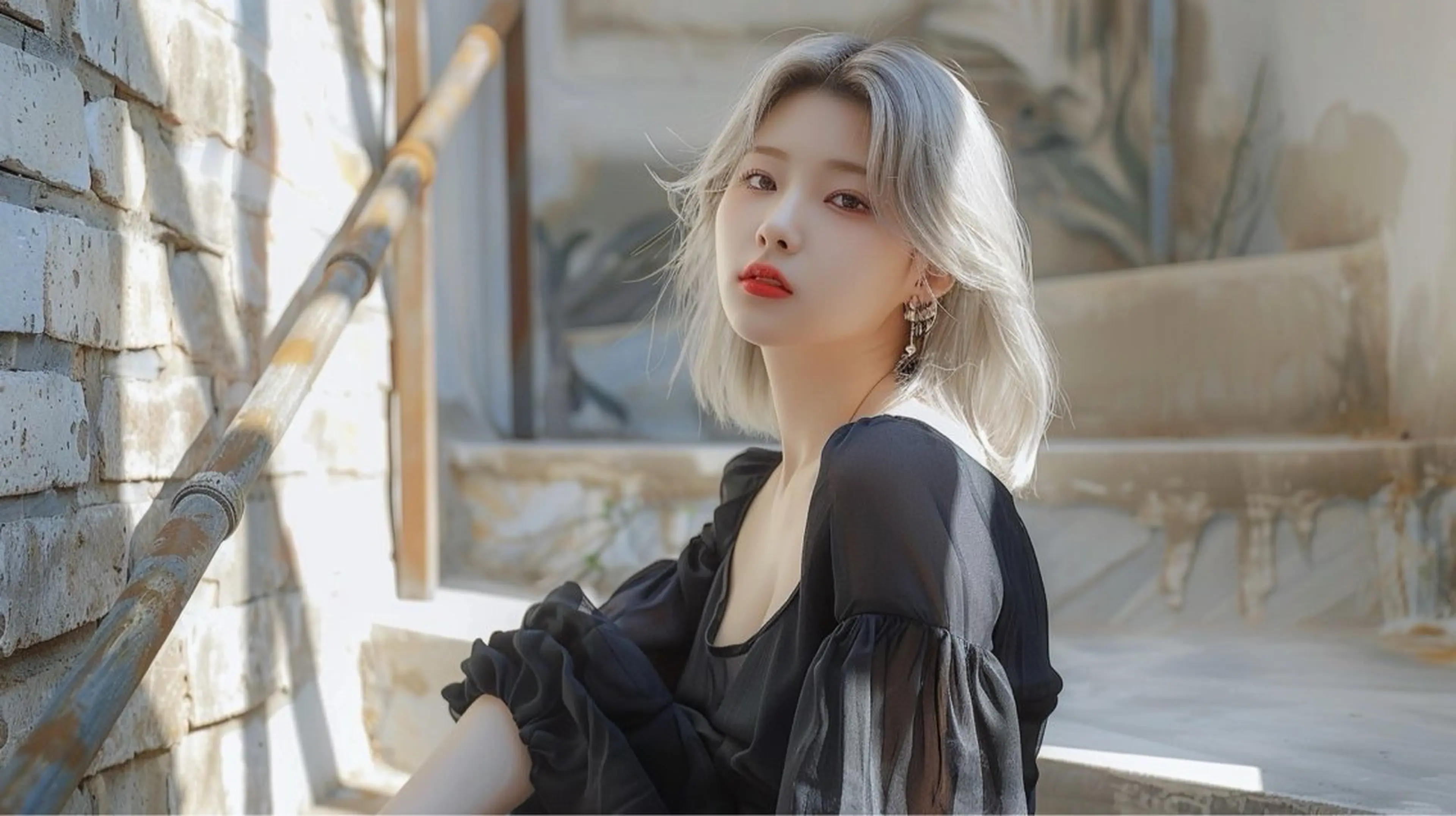 ミディアム NANAMI/海外風 レイヤー/ボブのヘアスタイル