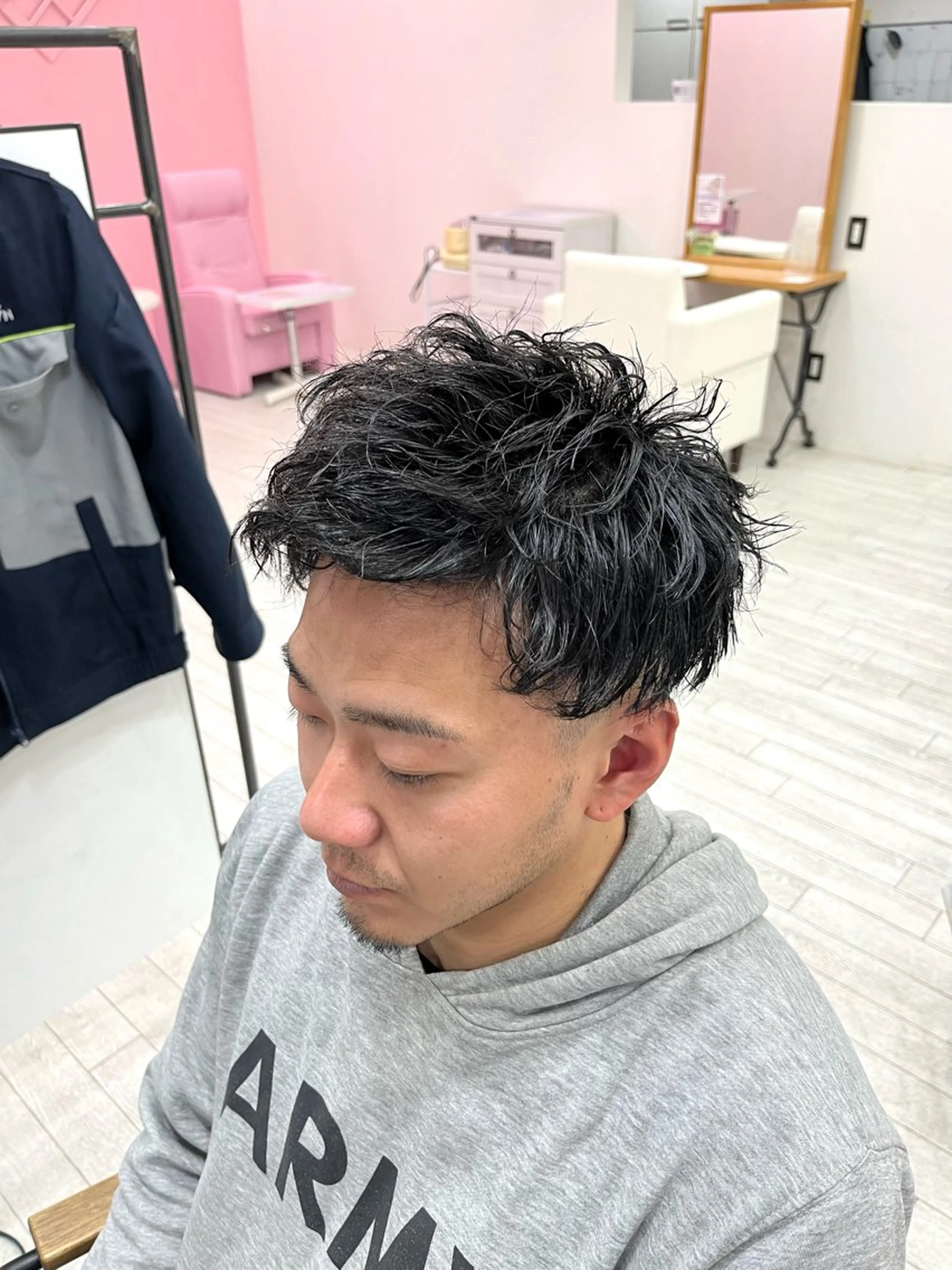 パーマ メンズ メンズパーマ メンズツイストパーマ ツイストパーマ 南雲優佑 メンズ特化のヘアスタイル