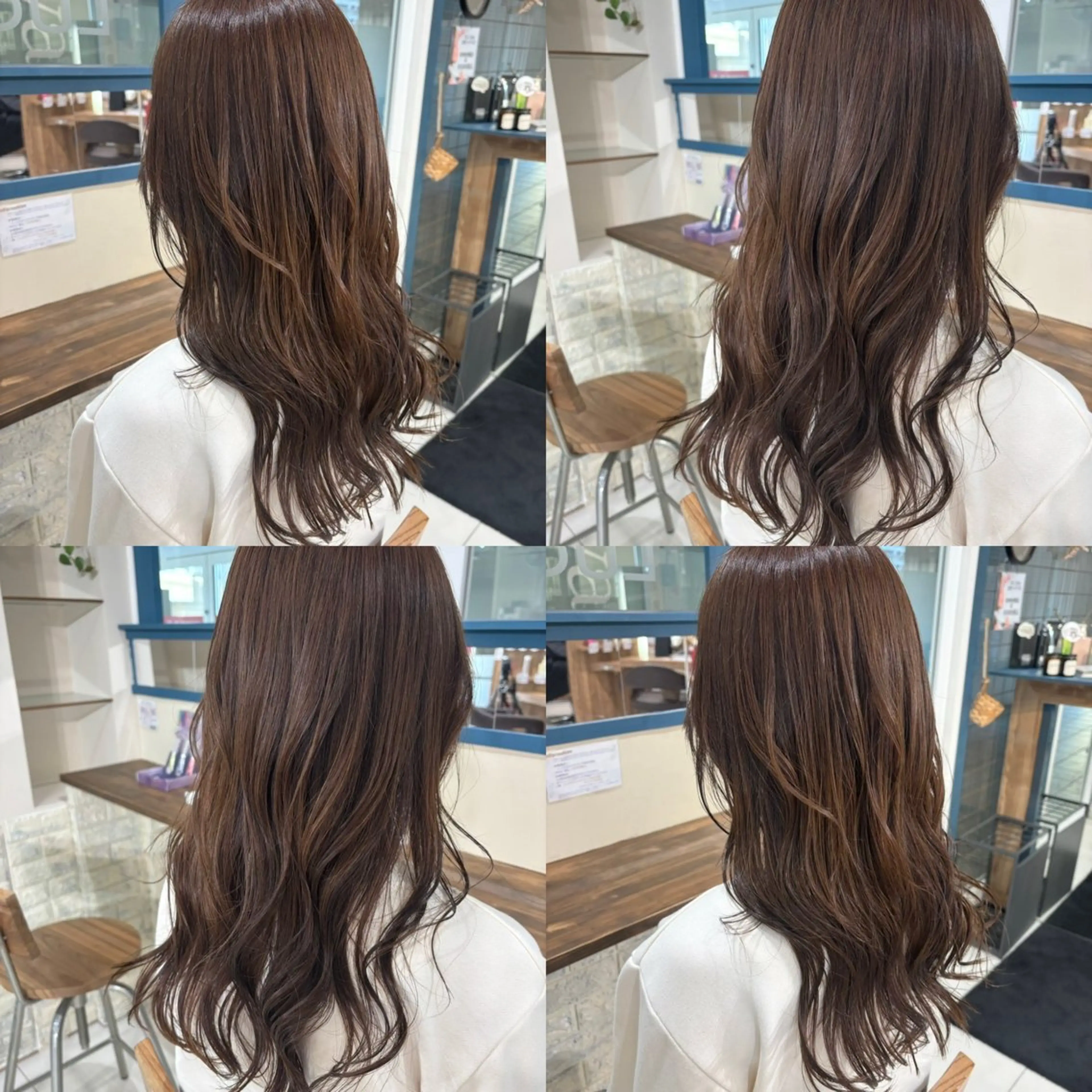 ロング カット ヘアカラー トリートメント 広がり、まとまらない お悩み改善/ 中田のヘアスタイル