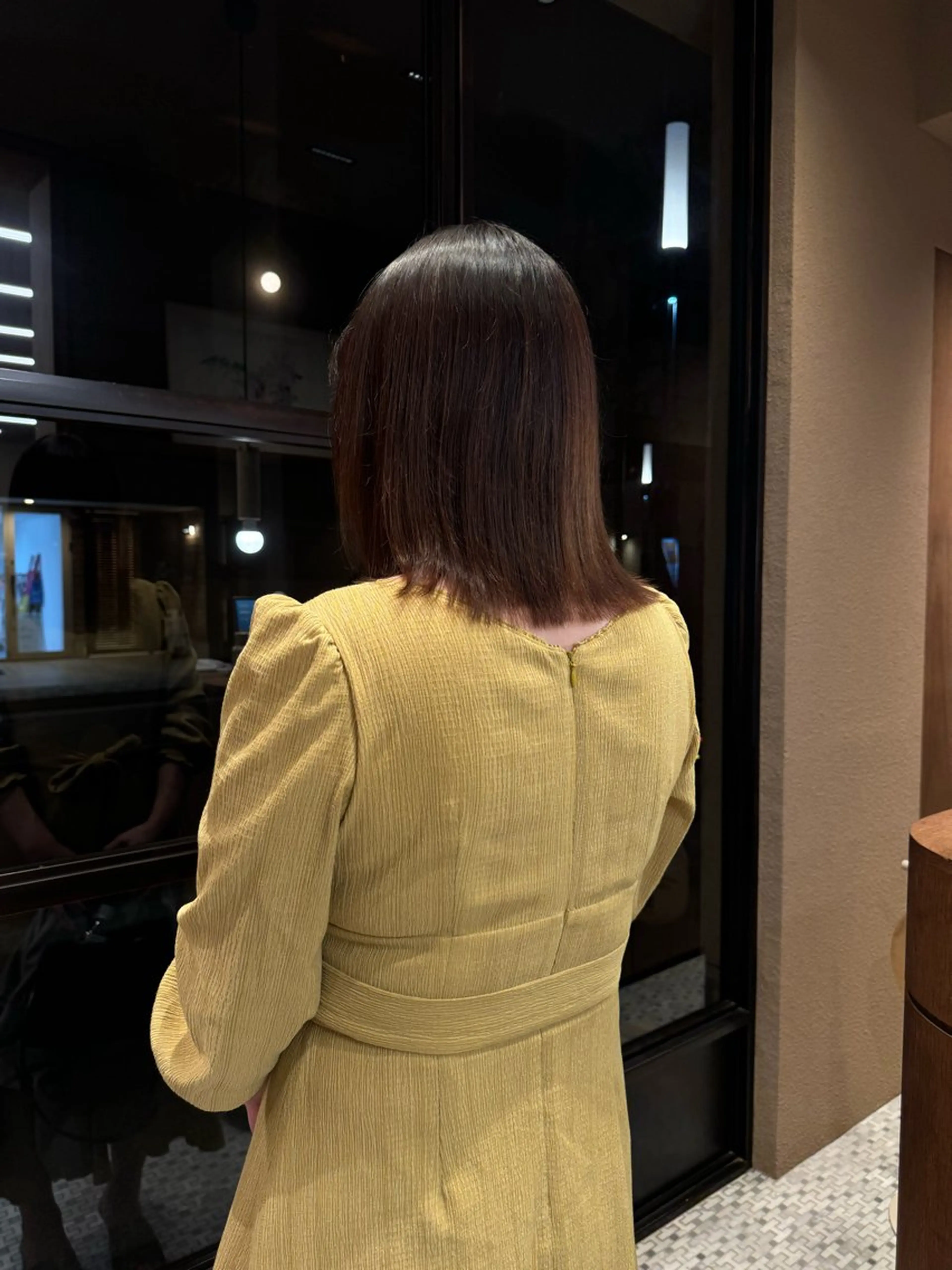 ミディアム パーマ hina 🛋️ブリーチカラーのヘアスタイル