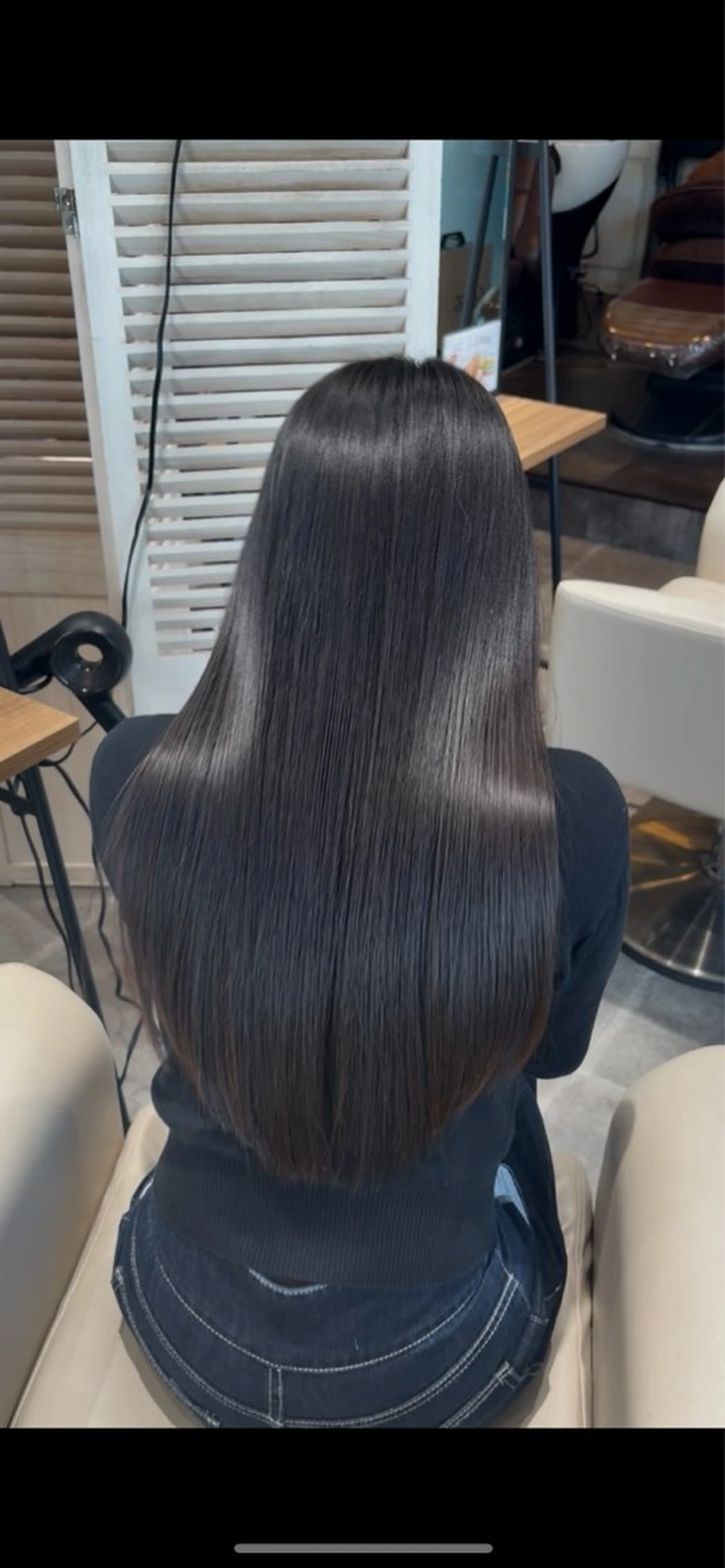 【縮毛矯正・ダメージレス】水素美髪矯正ストレート🪄︎︎✨の写真