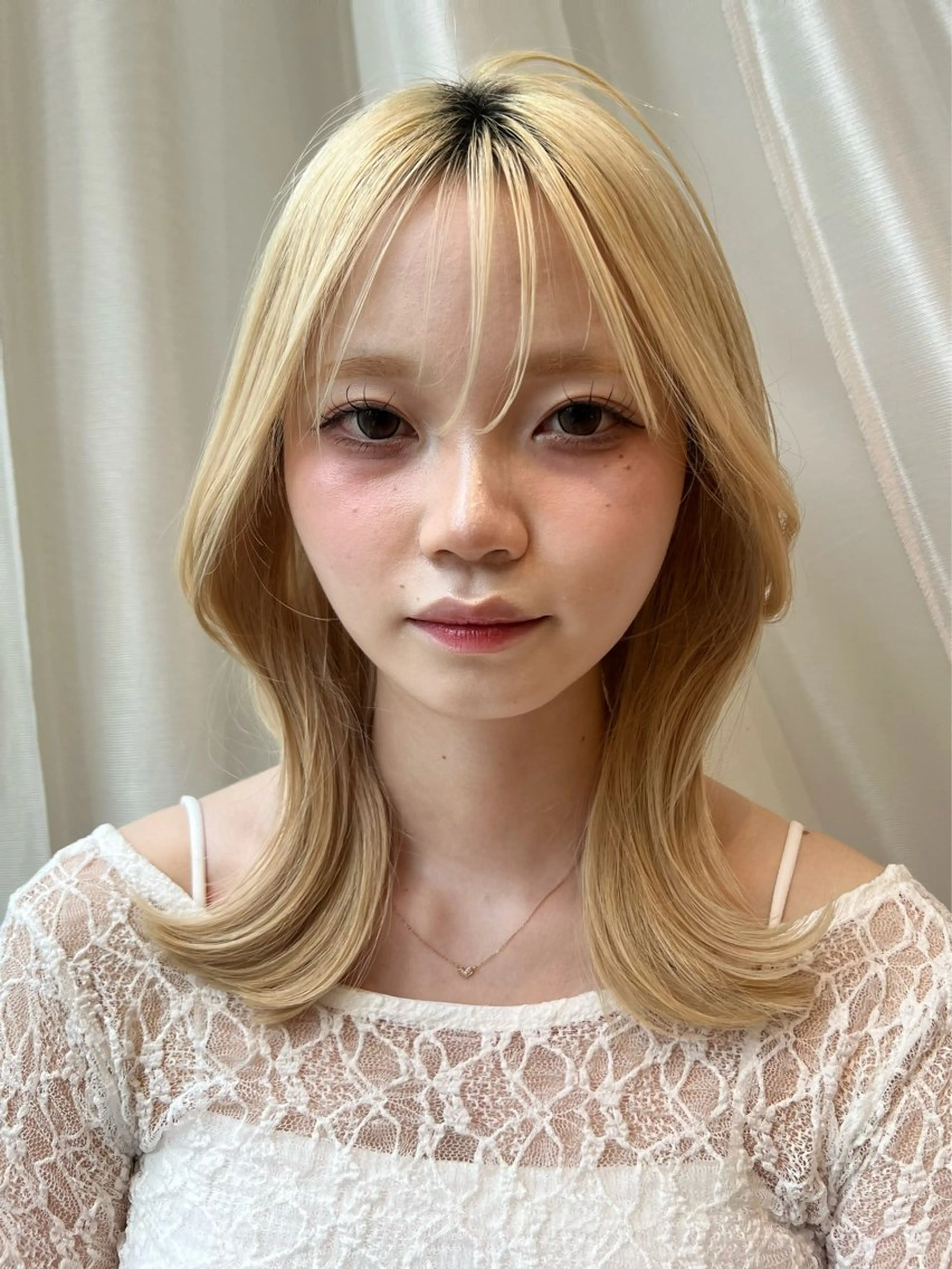 ミディアム カラー カット 望月威吹/表参道/レ イヤー/似合わせのヘアスタイル