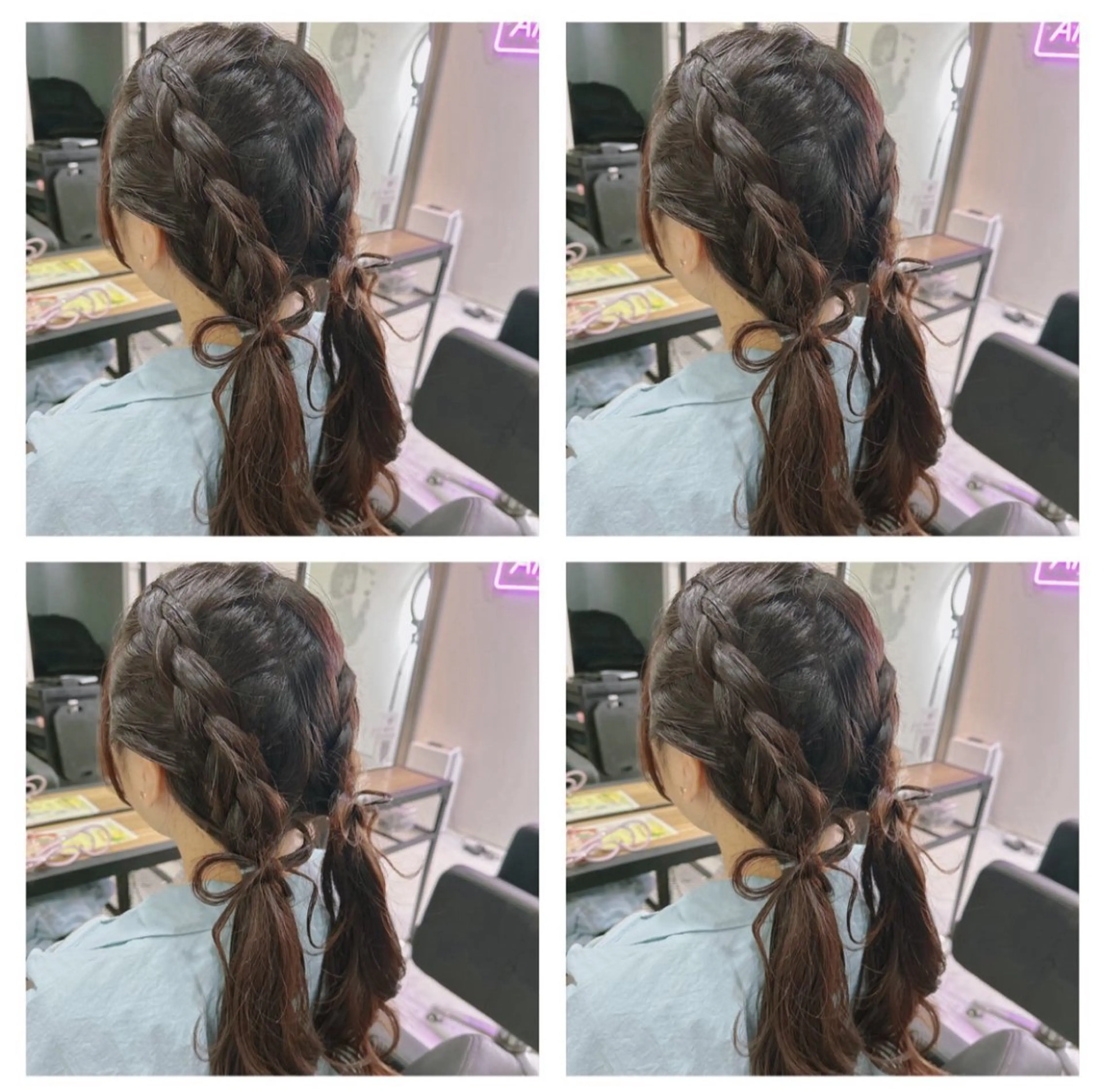 ロング ヘアセット 🎀推し活ヘアー🎀 Yuuna🐰💖のヘアスタイル