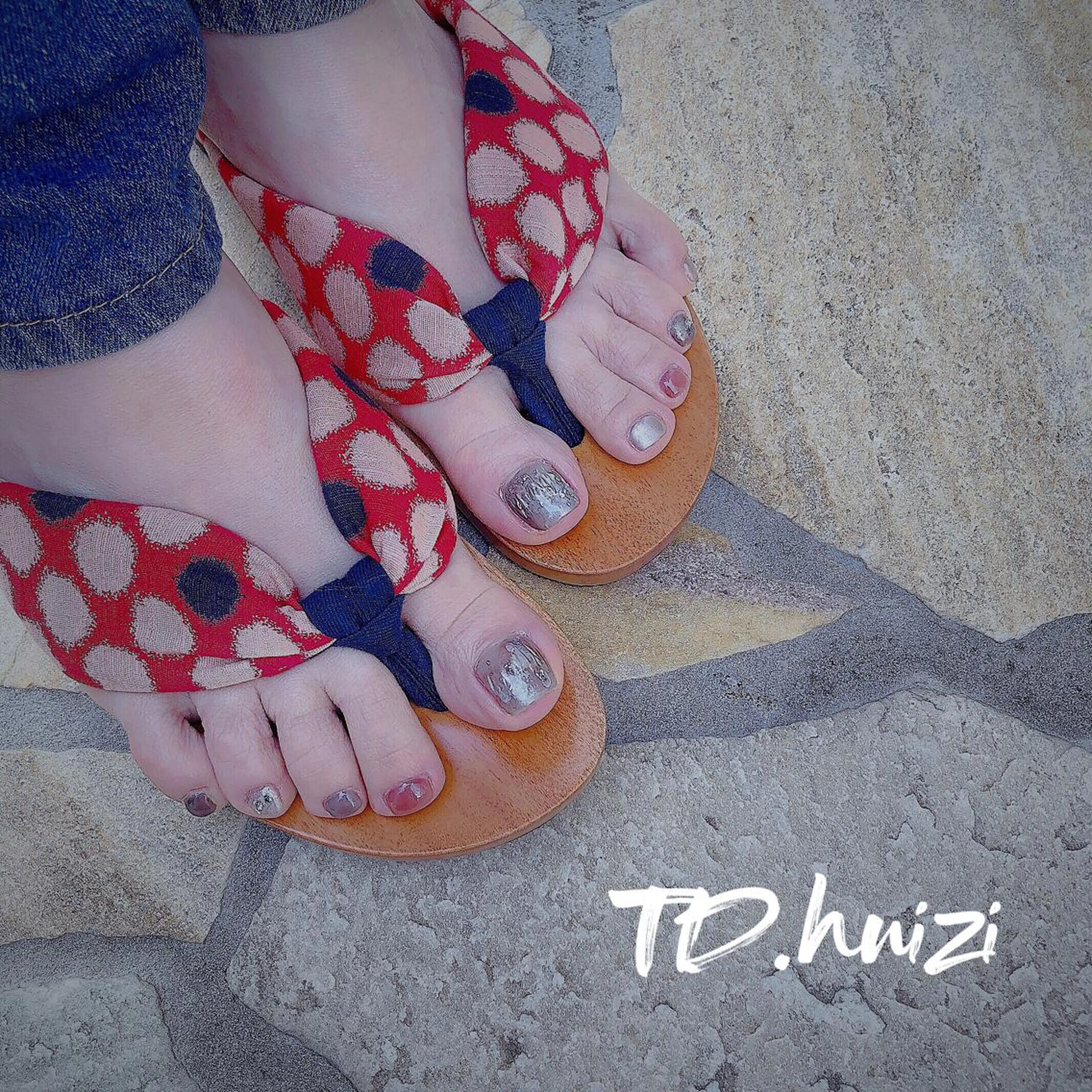 ショート めぐみのネイルサロン スタッフ練習のネイルデザイン