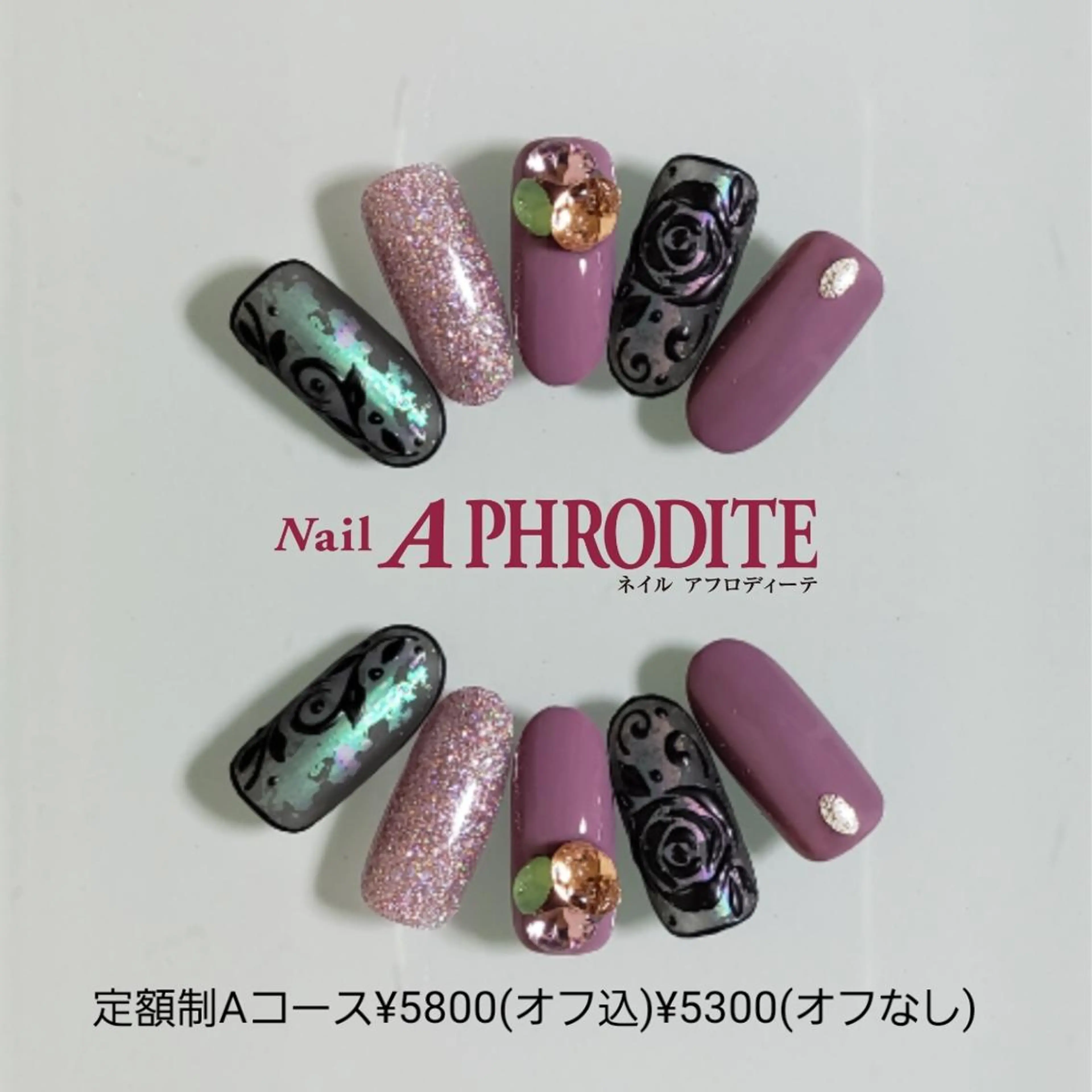 ネイル 持ち込み ハンドネイル Nail  Aphroditeのネイルデザイン