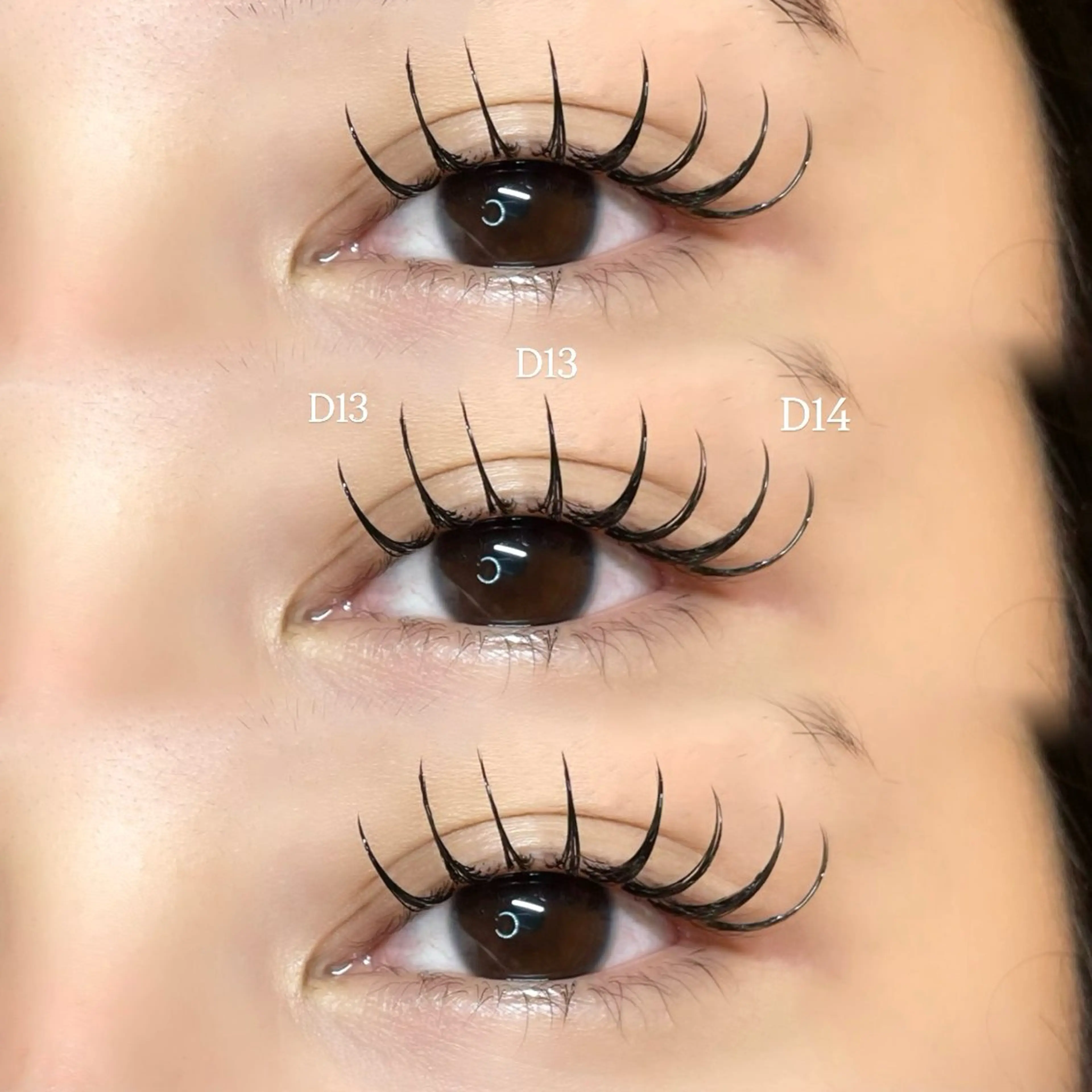 マツエク・マツパ マツエク Mell Yuuna ♡パリエク /束感のマツエク・マツパデザイン