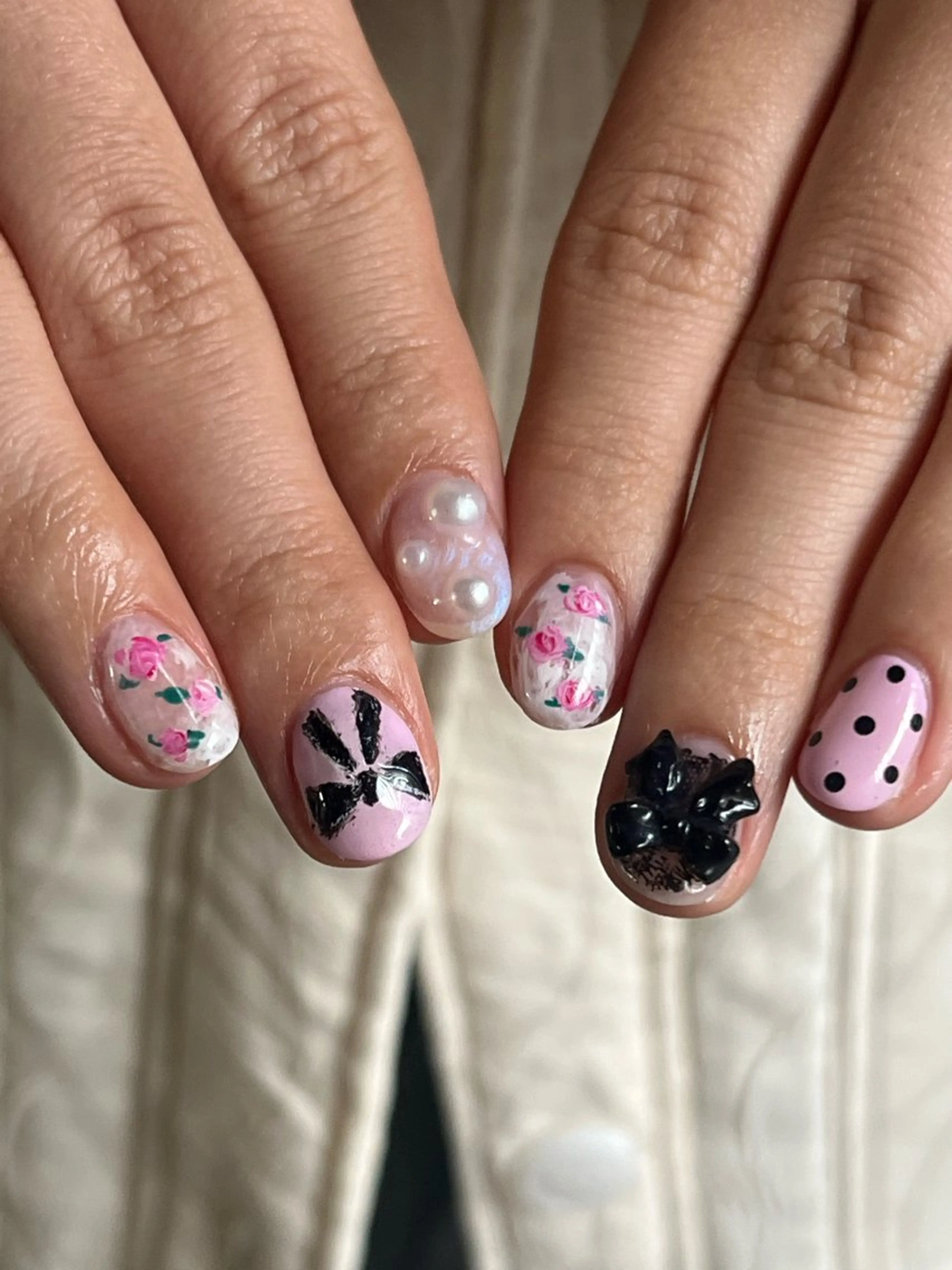 ネイル ハンドネイル Hata nail 🎀個性派ニュアンスのネイルデザイン