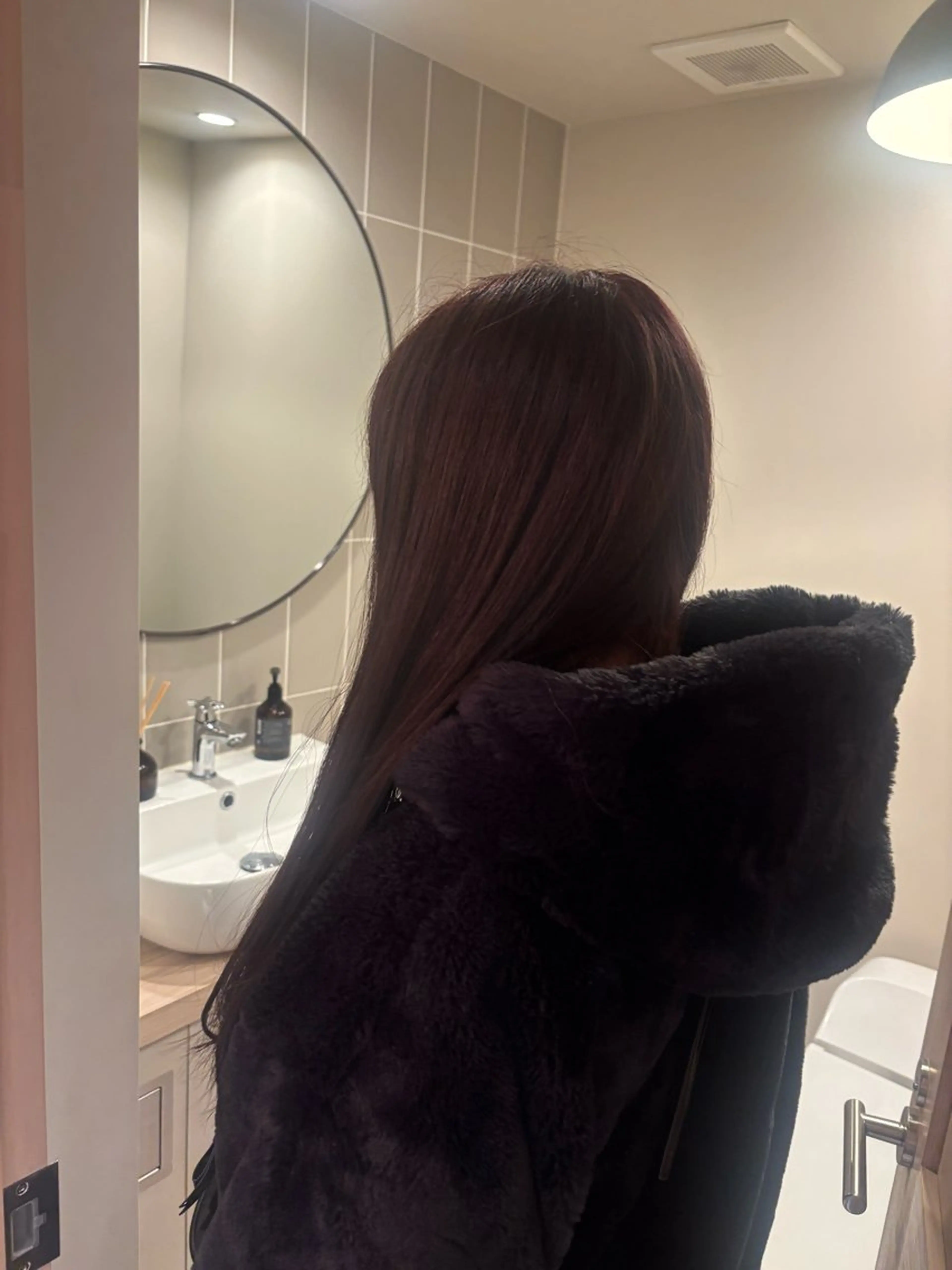 ロング ロング 山本 あのんのヘアスタイル