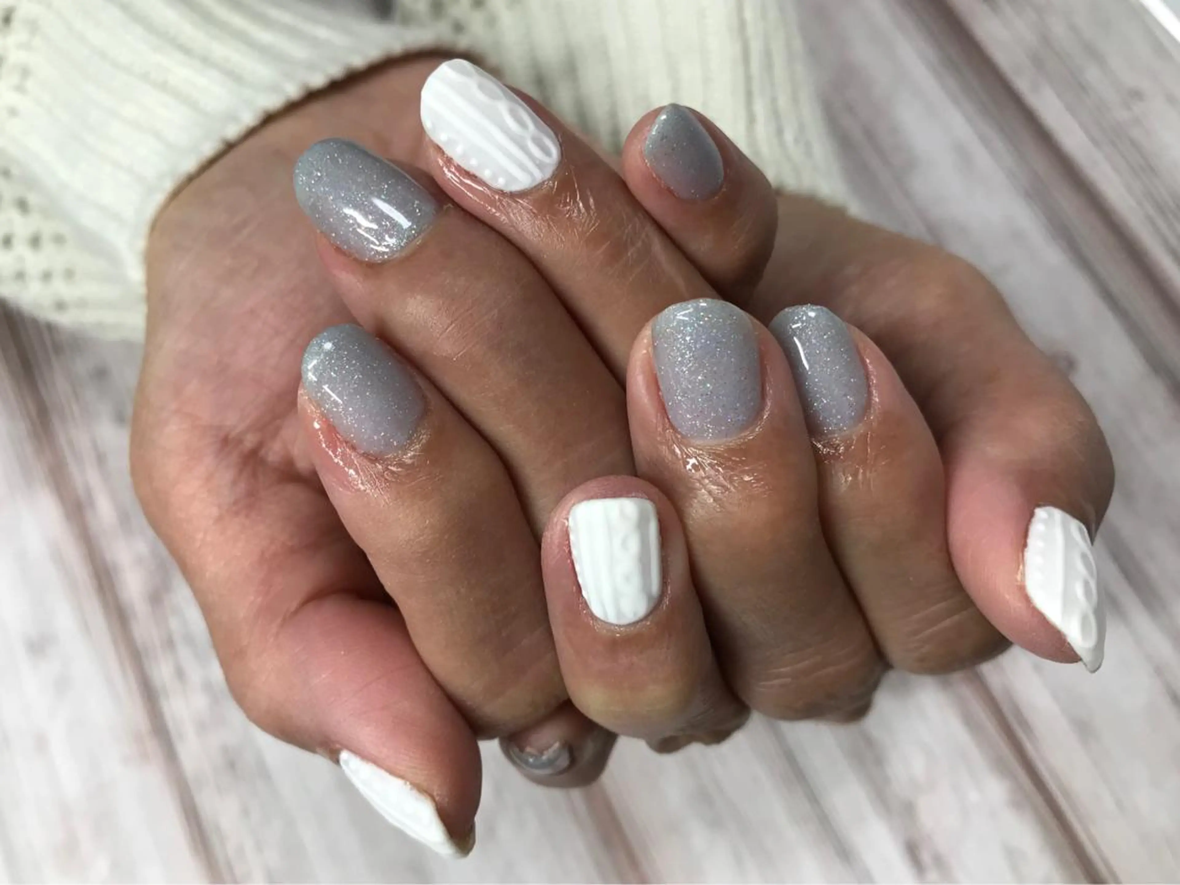 ネイル ハンドネイル Mana‪ ‪·͜· ❤︎‬のネイルデザイン