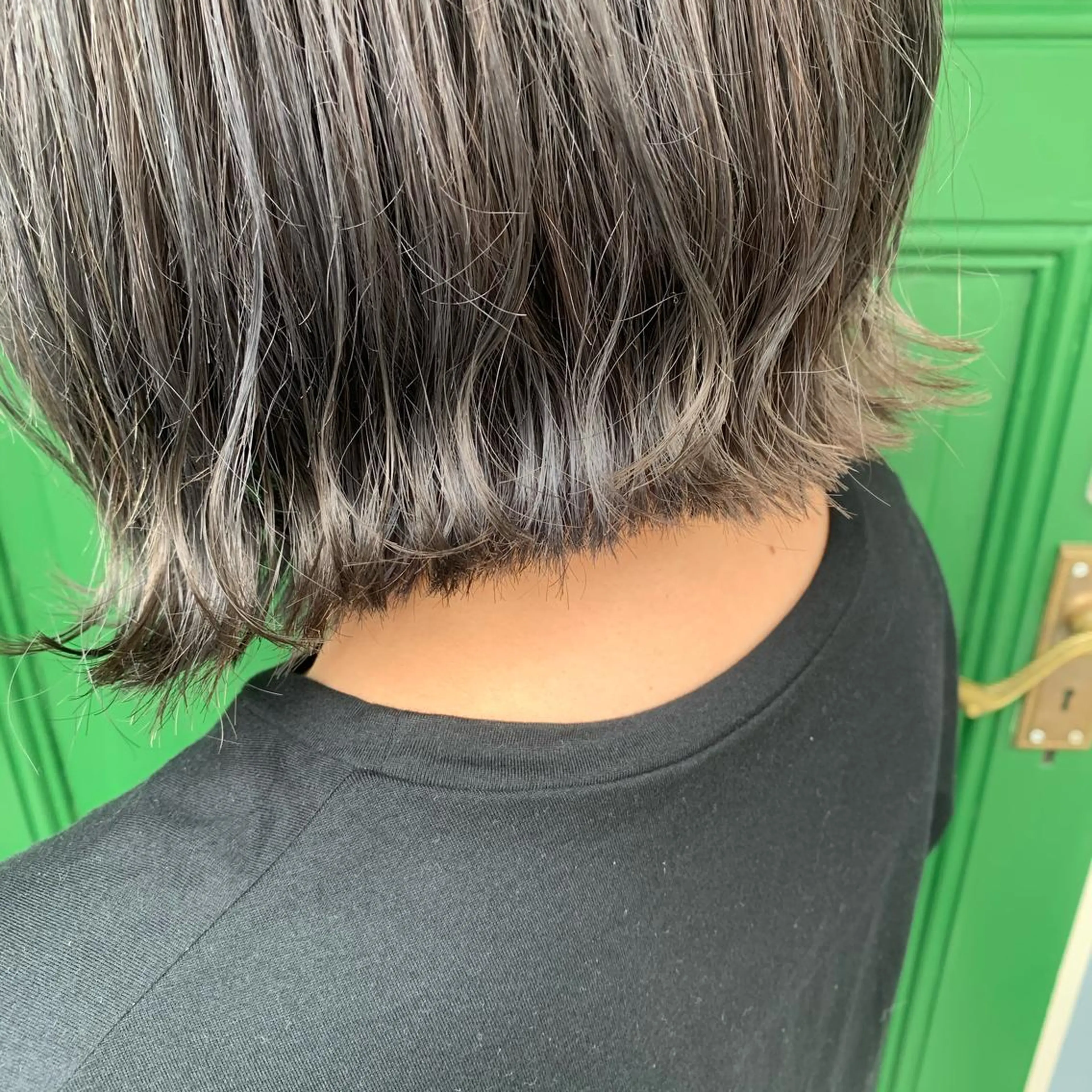 ショート カラー 清水千優/パーマ/ メンズパーマのヘアスタイル