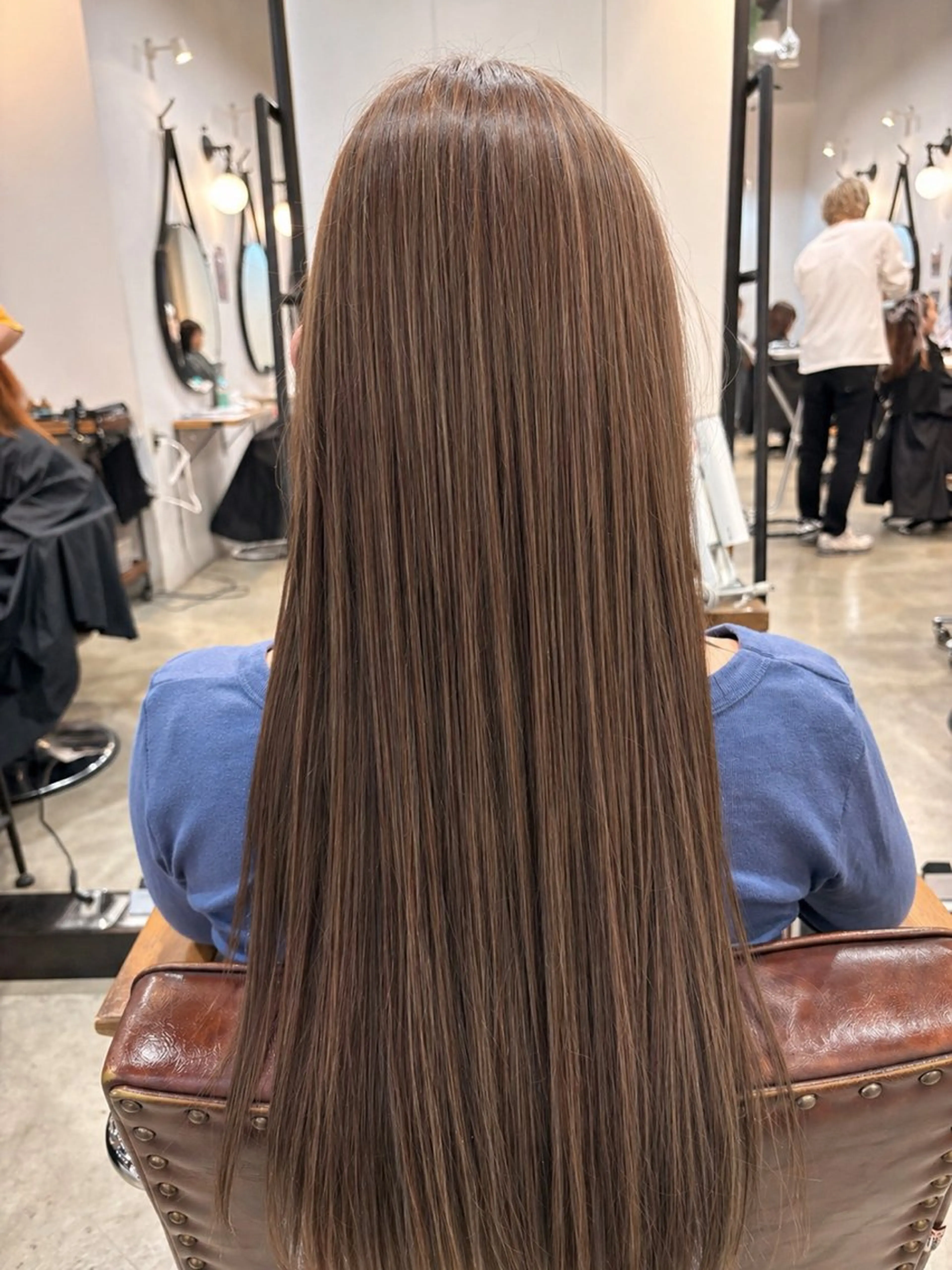 ロング カラー 栗原 瑞季のヘアスタイル