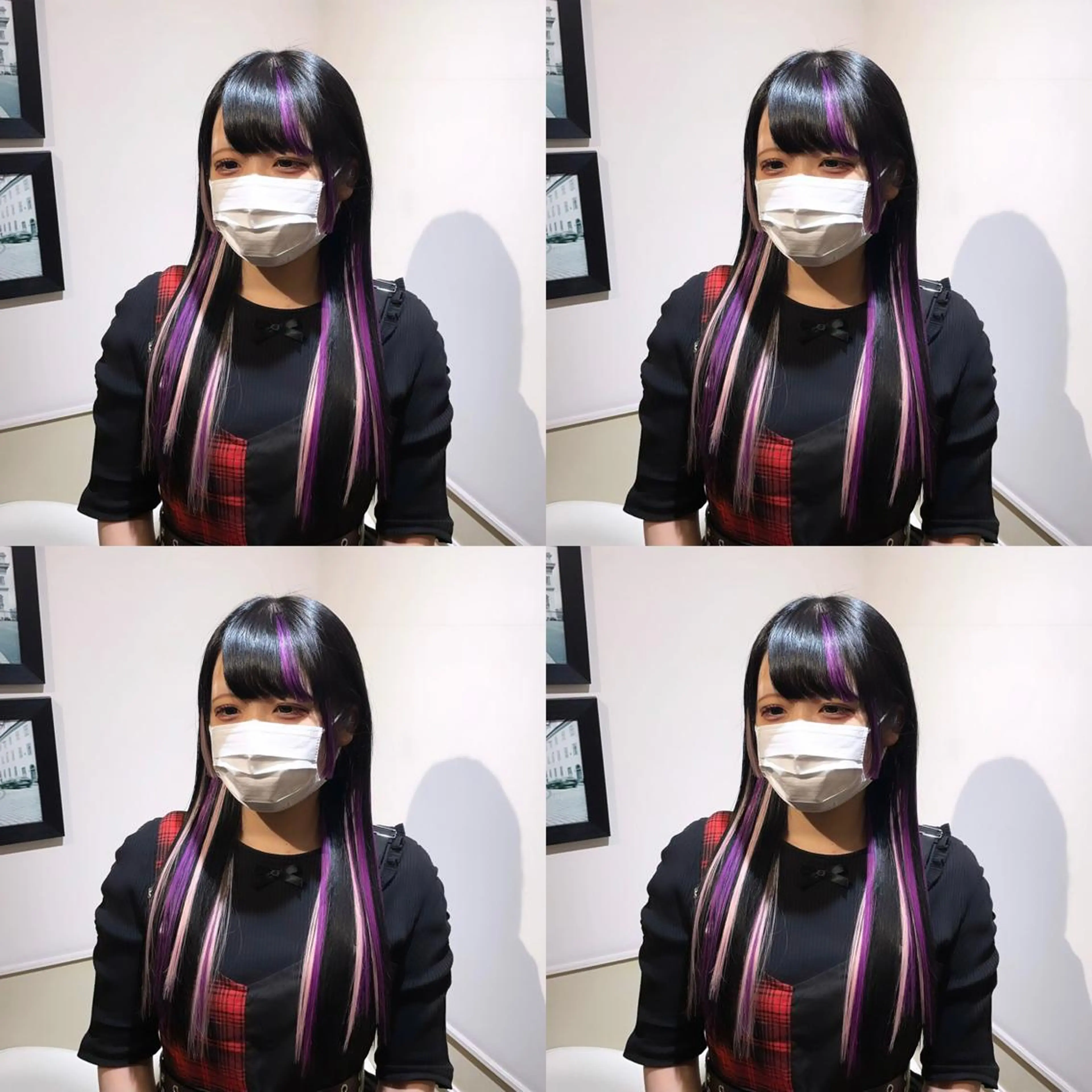 ロング カラー シールエクステ ピンクカラー エクステ 🌟トップデザイナー 高橋🌟のヘアスタイル