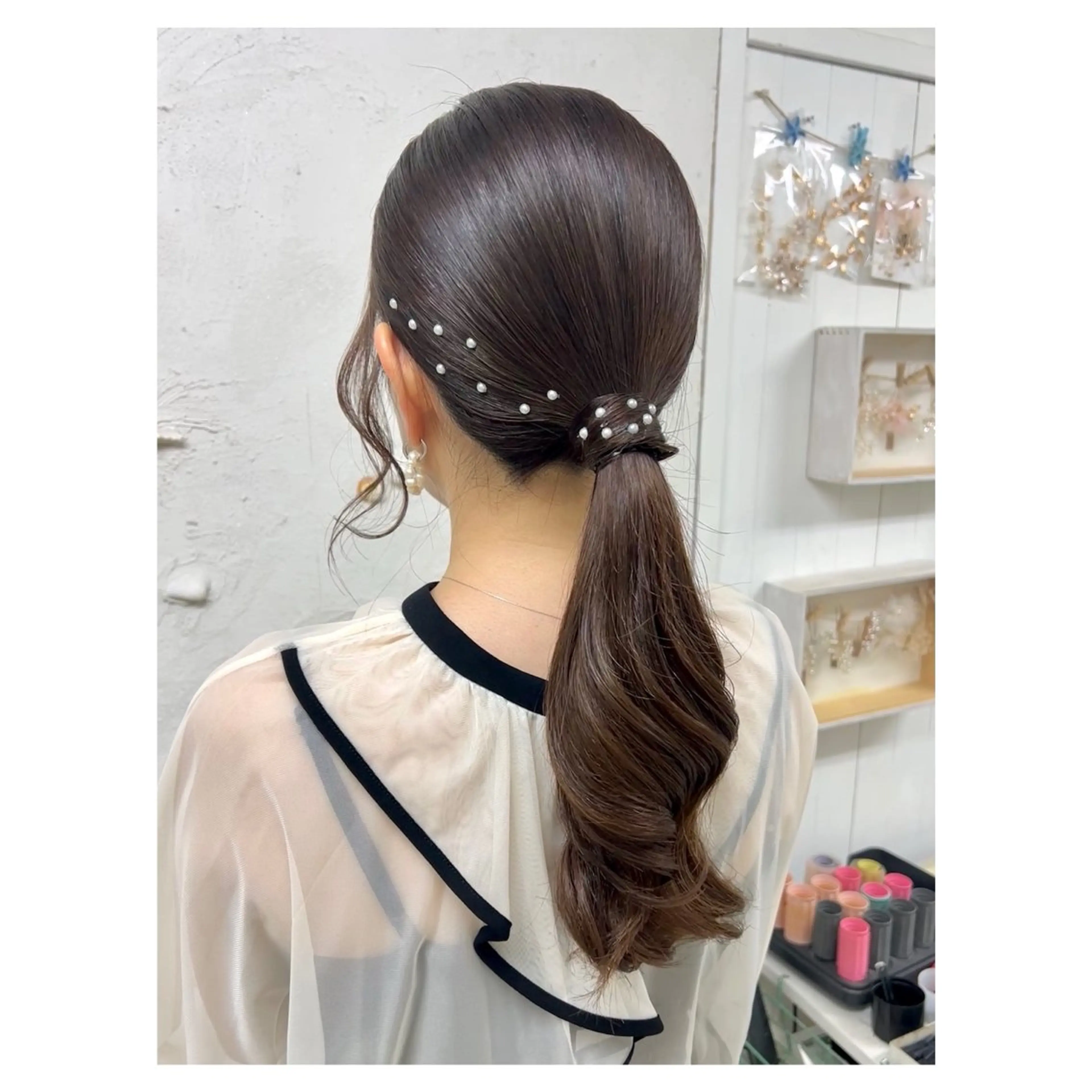 ヘアアレンジ ヘアセット ヘアセット/六本木/ Tomomiのヘアスタイル