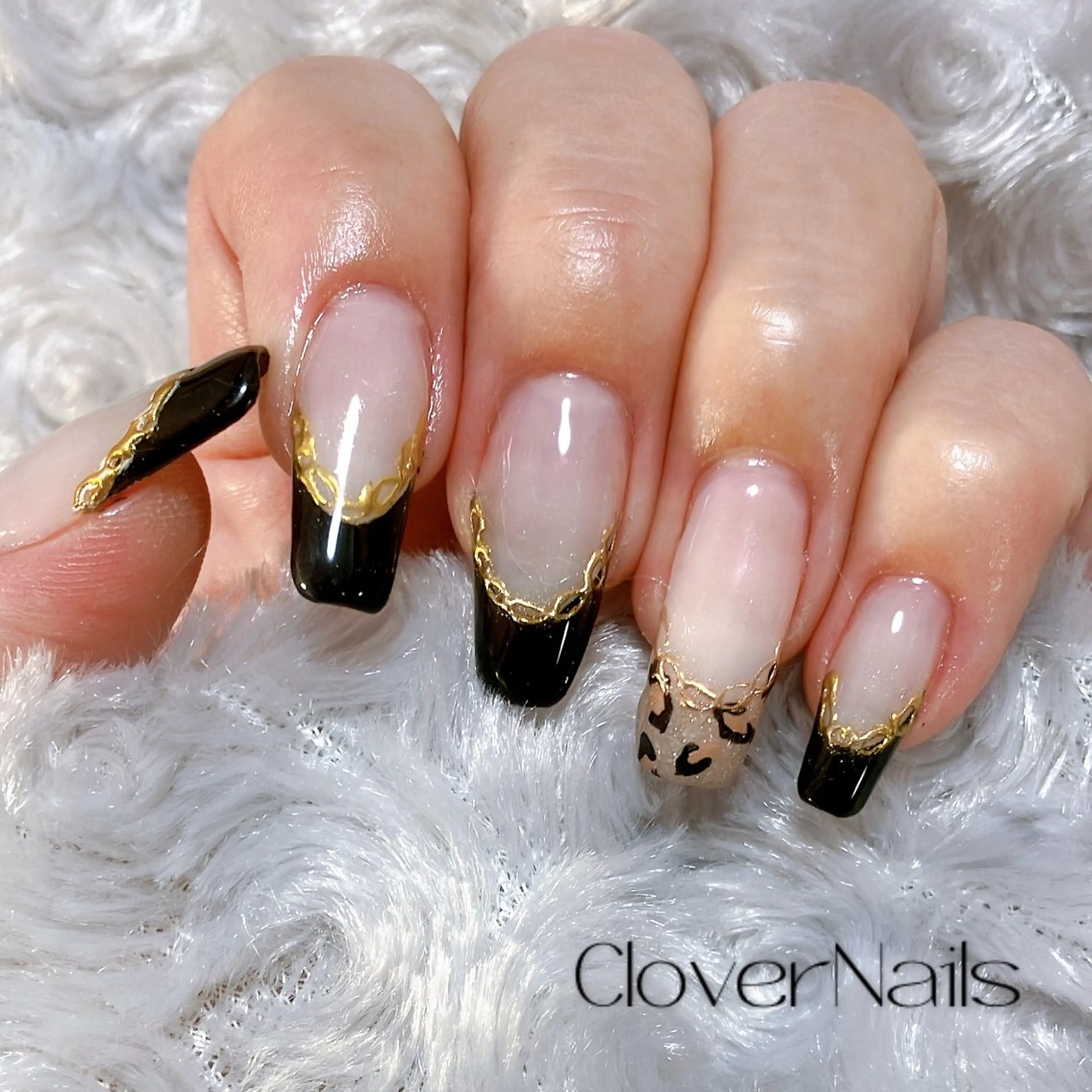 ネイル ハンドネイル 自宅ネイルサロン クロバーネイルのネイルデザイン