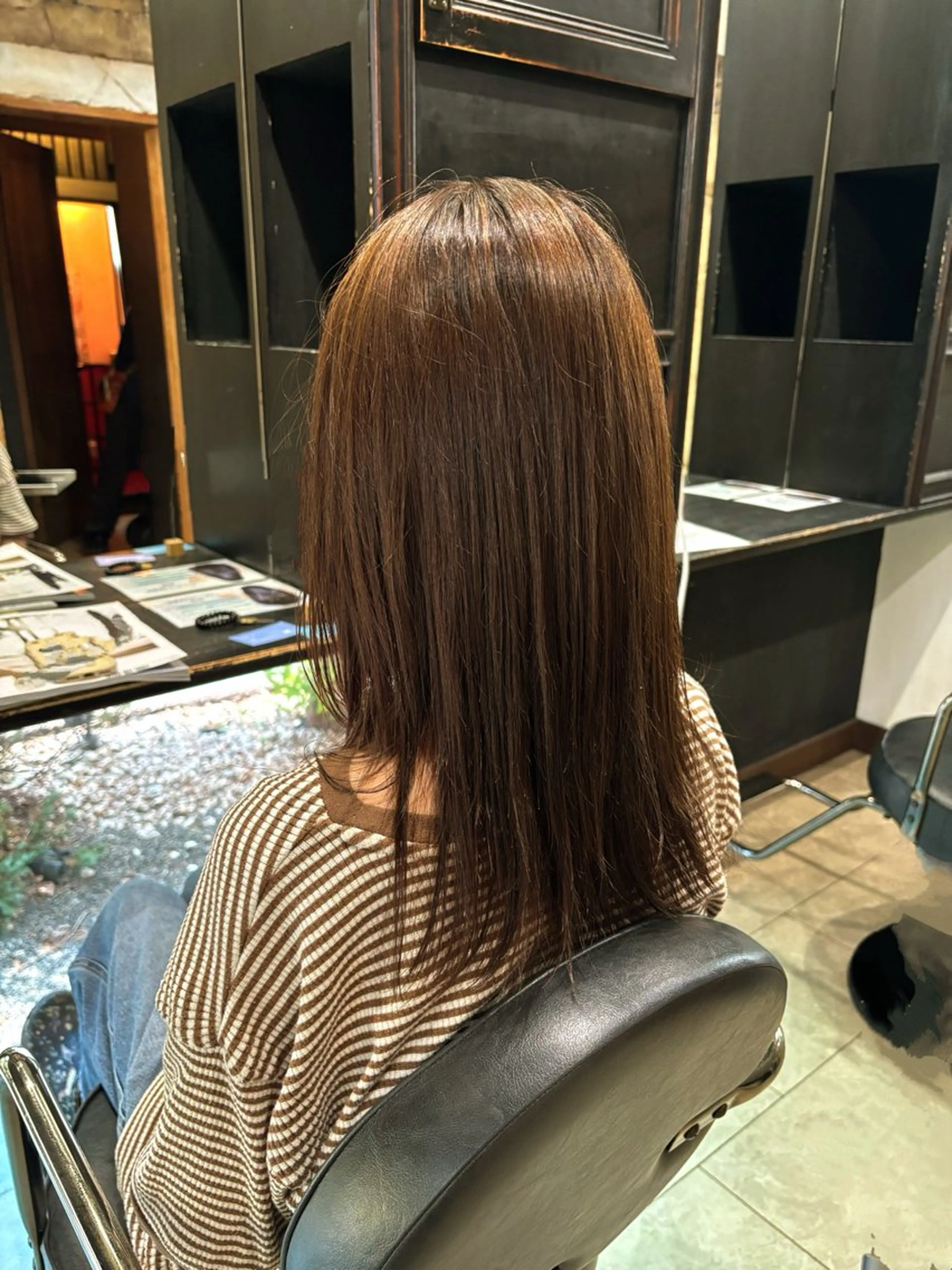 ロング 縮毛矯正 シルエット重視✂︎ 髙橋　盾のヘアスタイル