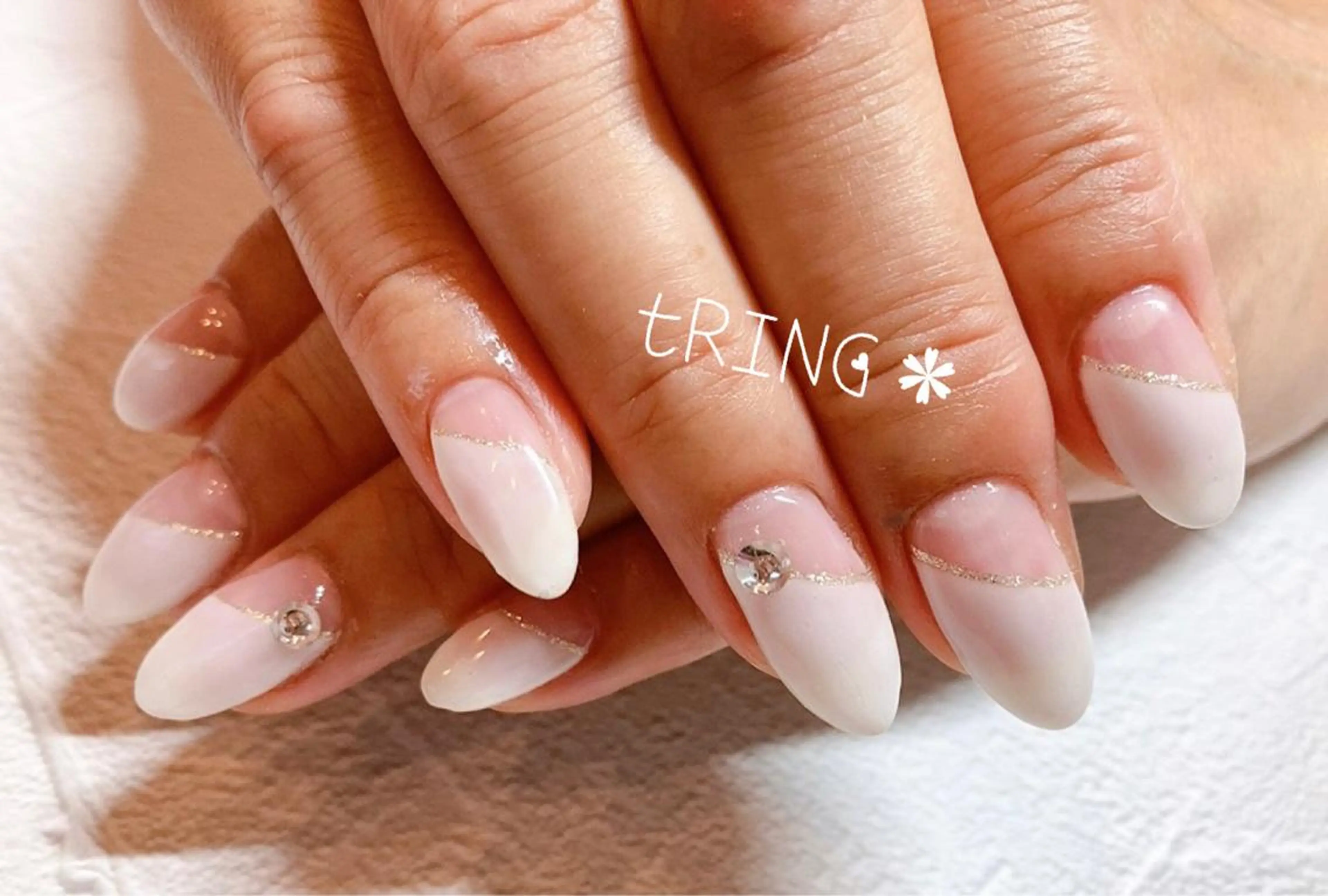 ネイル ハンドネイル tRING＊ しいの木台のネイルデザイン