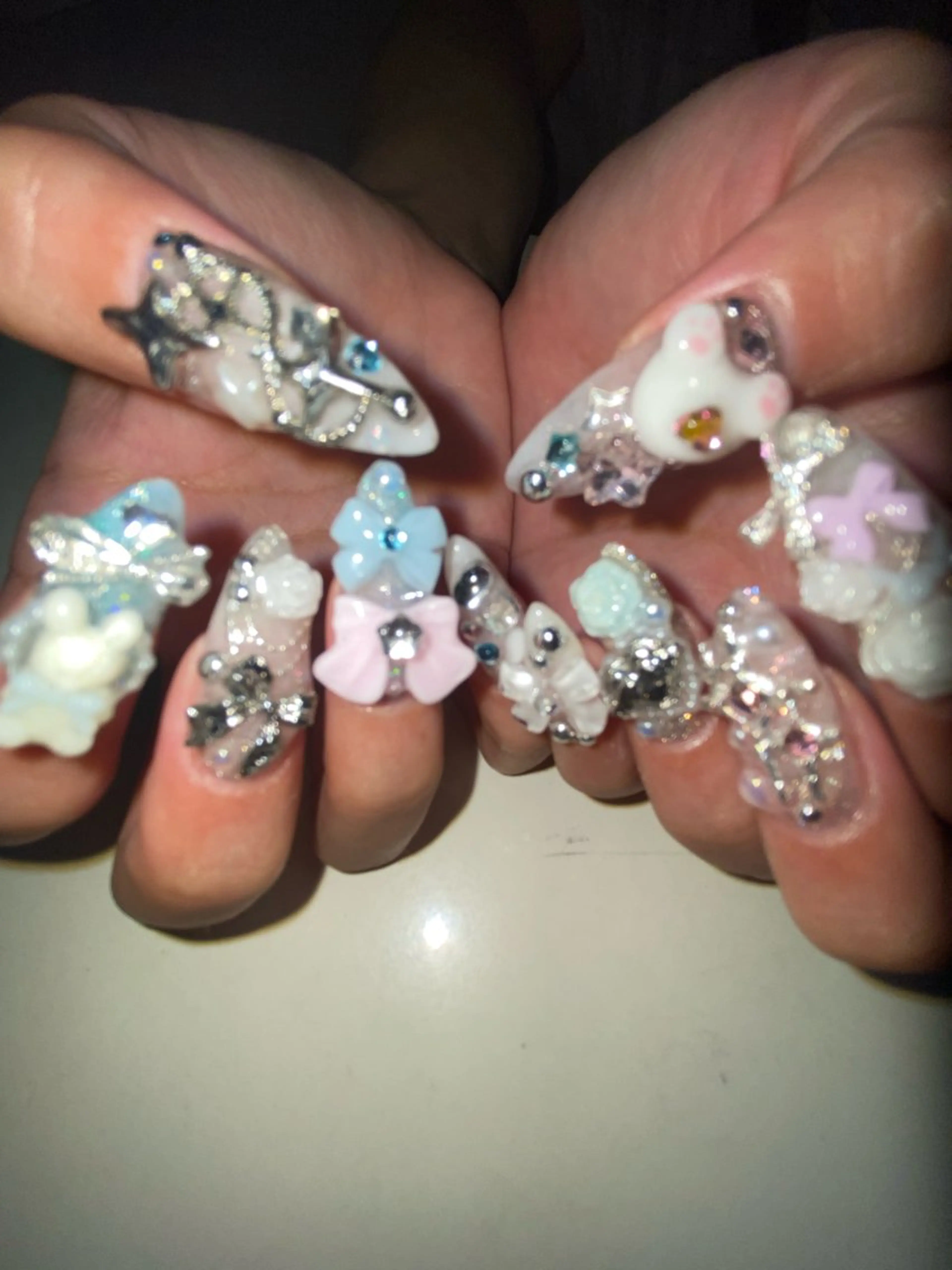 ネイル .unff所属・hana (..)個 性派/メンズネイル◎のネイルデザイン