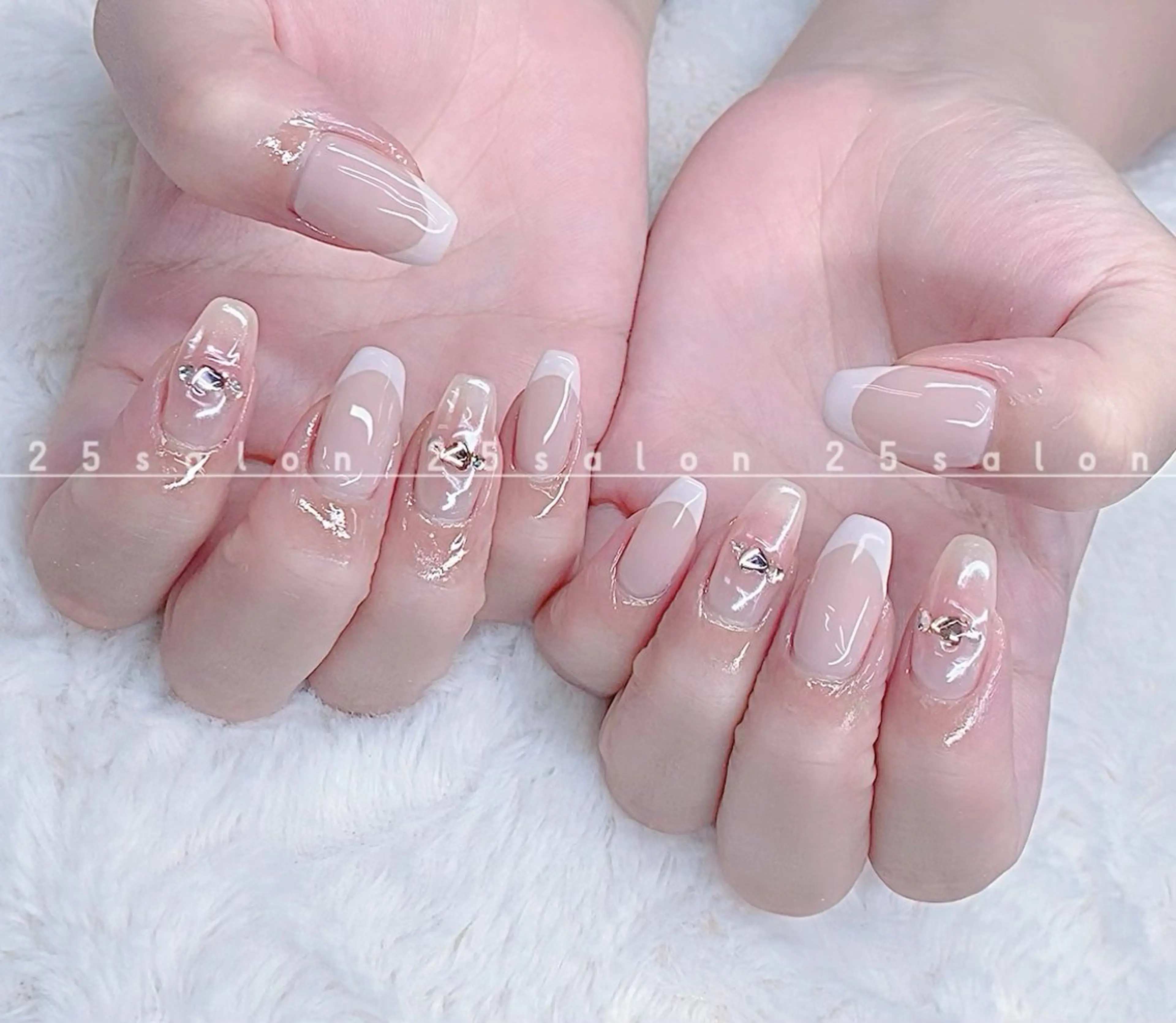 ネイル オーロラネイル チークネイル フットネイル フレンチネイル ジェルネイル 2 5のマツエク・マツパデザイン