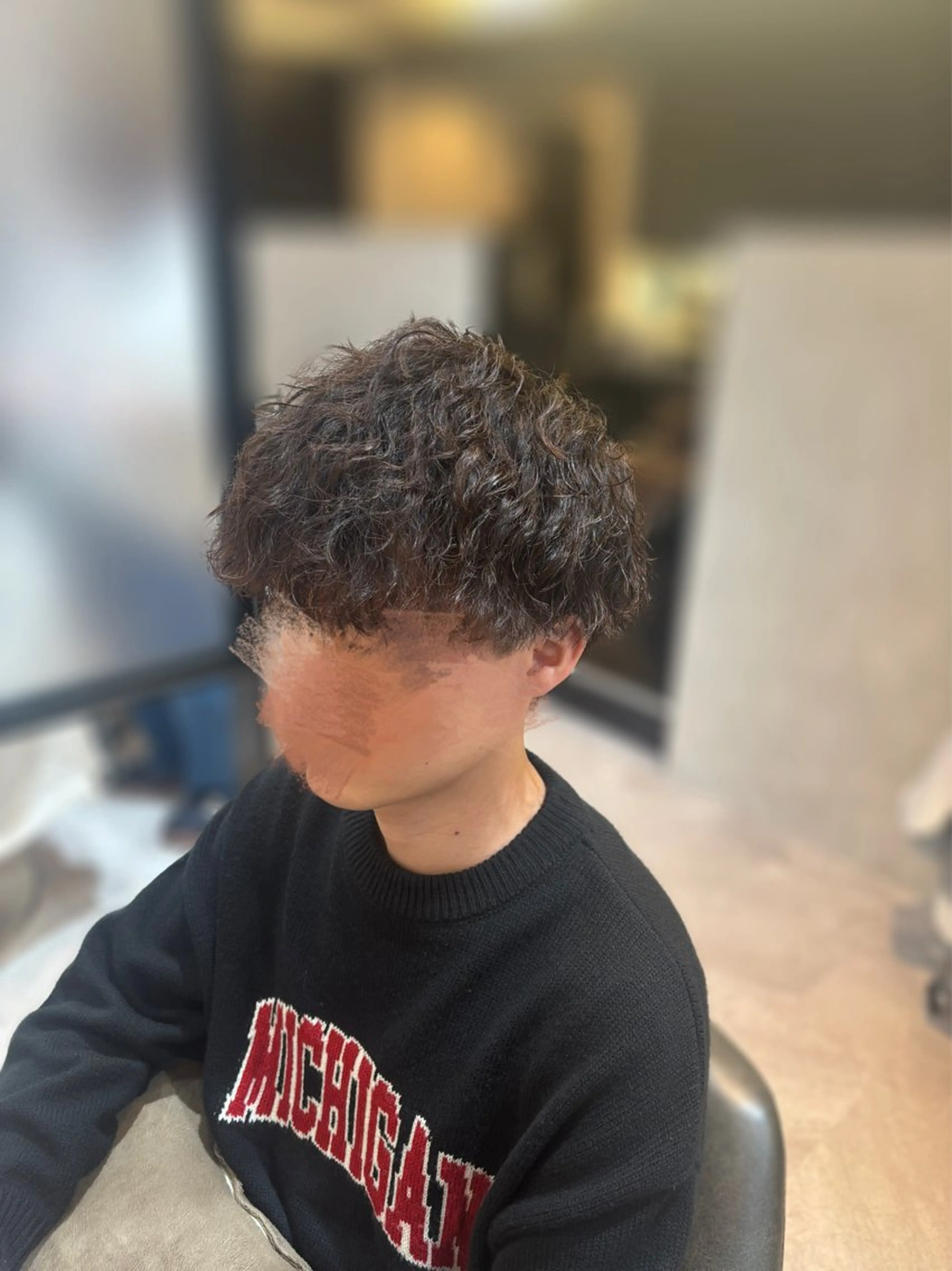 パーマ メンズ メンズパーマ ツイストスパイラルパーマ スパイラルパーマ ️🫧押上️🫧はな 🫧まとまるショートのヘアスタイル