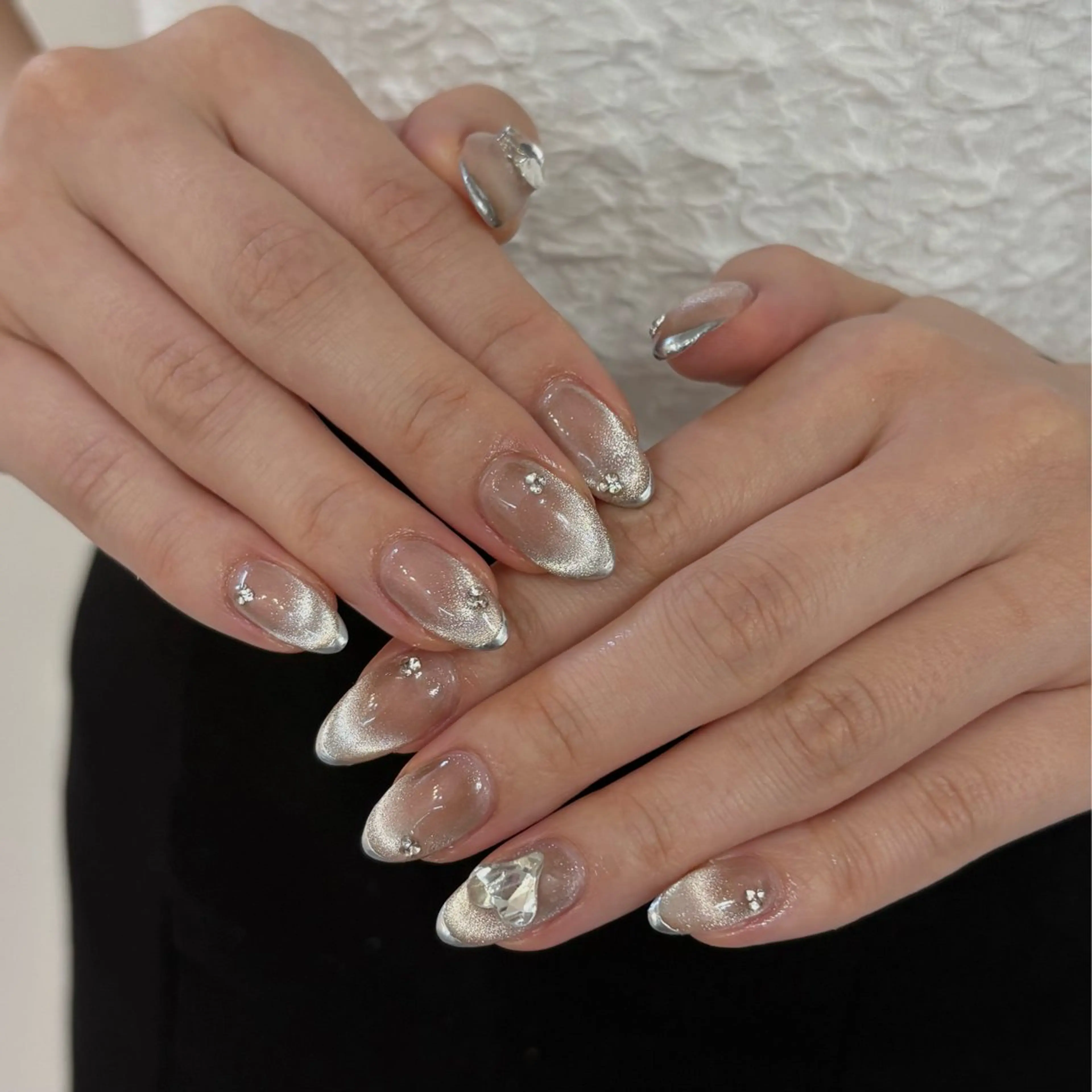 ネイル フレンチネイル 佐藤 渚紗のネイルデザイン