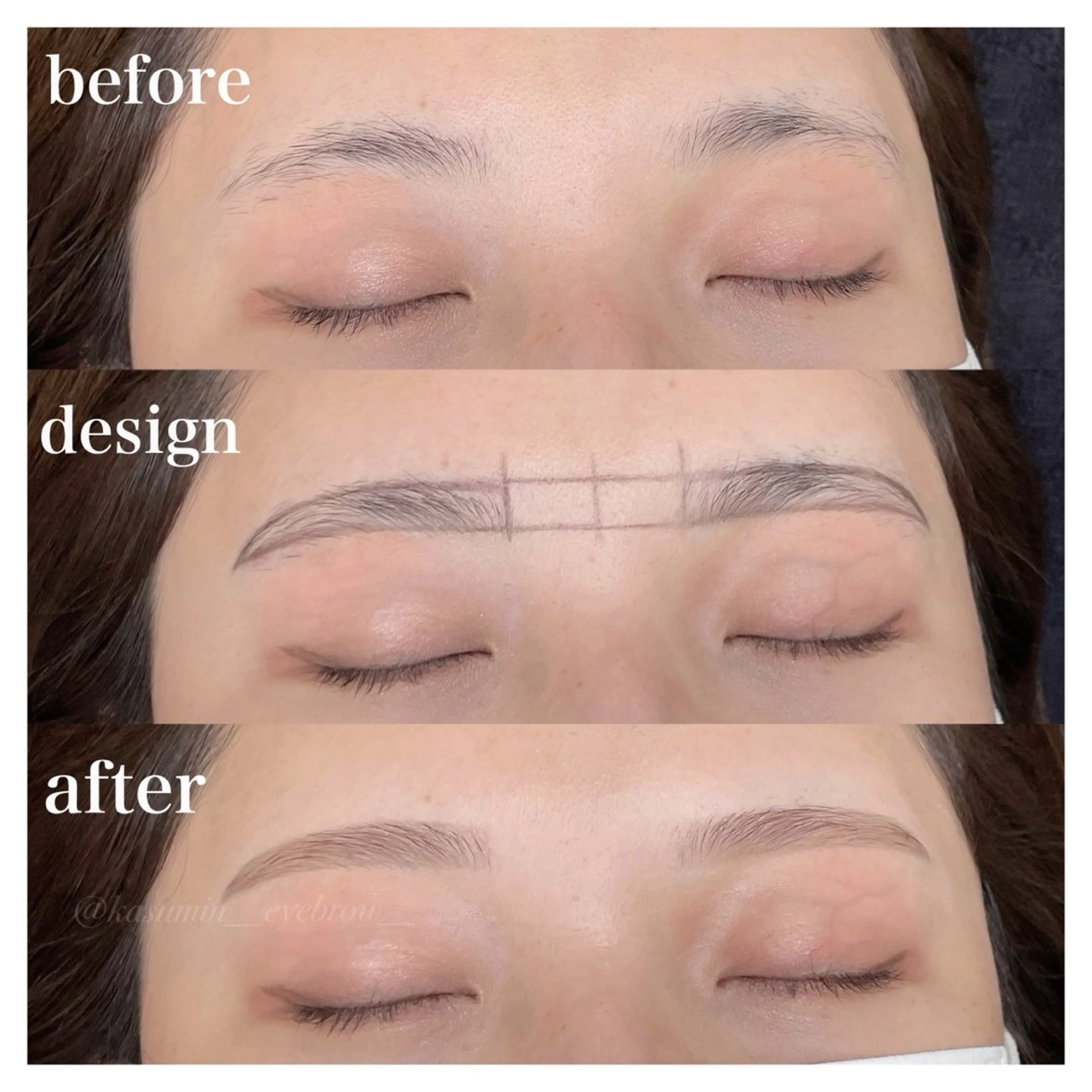 4/16限定クーポン🌸ご新規様アイブロウスタイリング(WAX・毛抜き・間引き・メイク込み) ※詳細をご確認くださいの写真