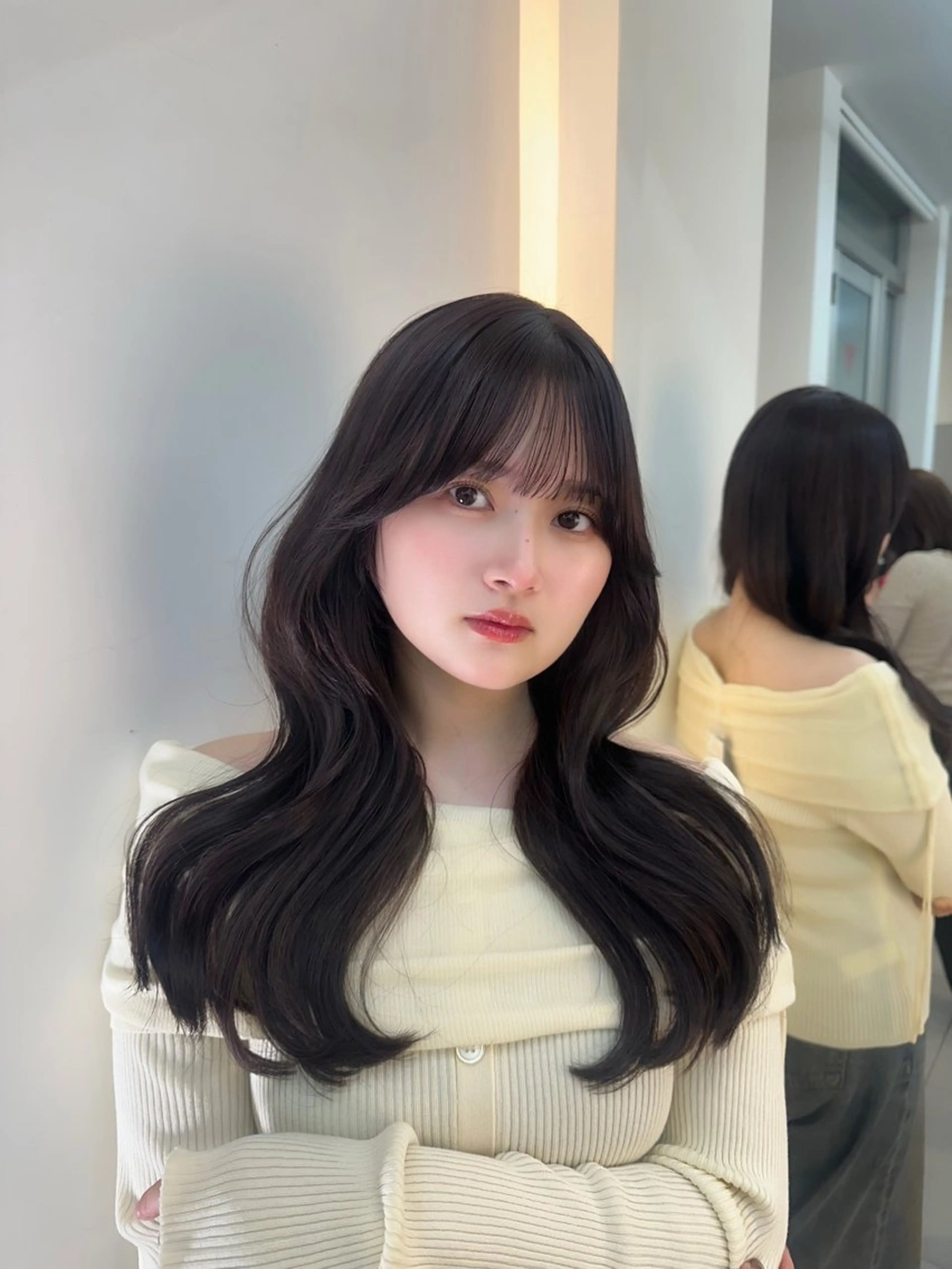 ロング カラー 透明感カラー🩵 asamiのヘアスタイル