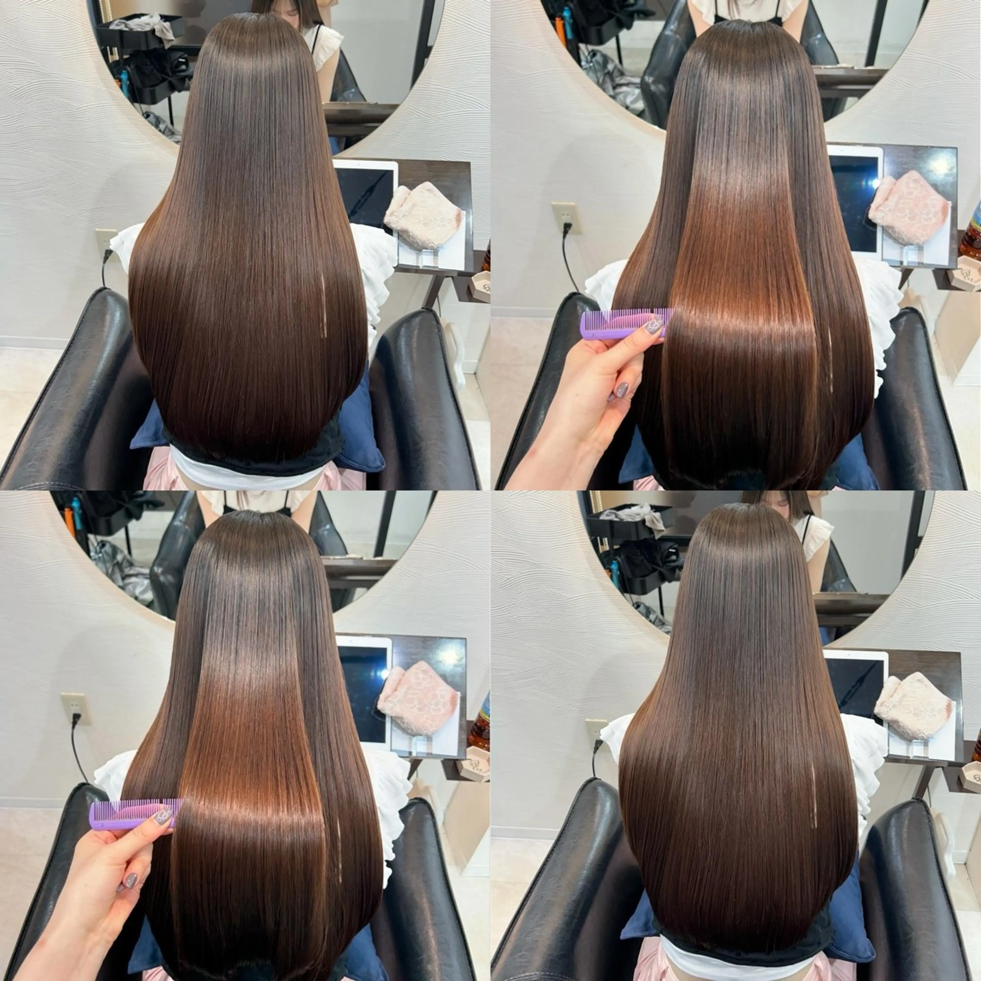 ロング カット トリートメント 🤍透明感/韓国風 🤍サクラギヒトミのヘアスタイル