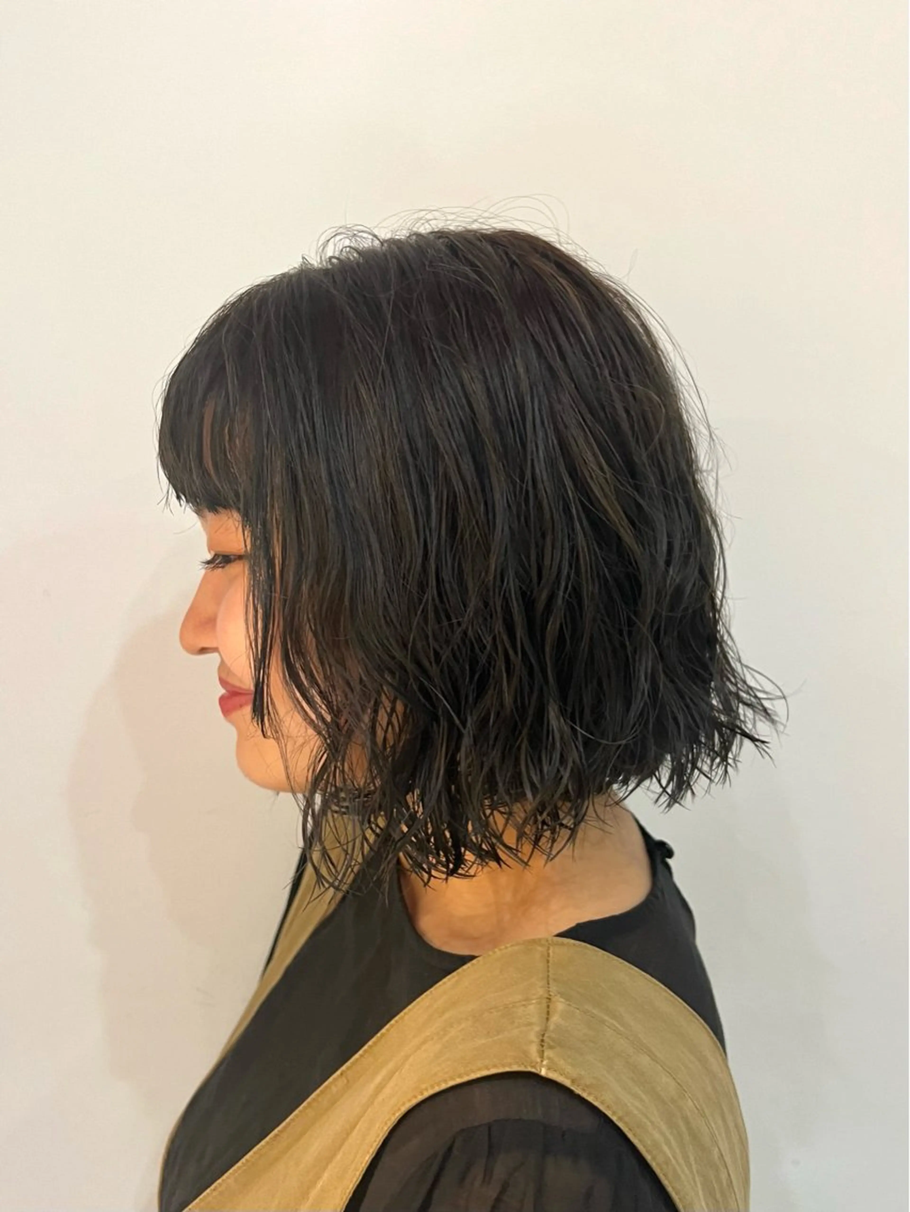 ショート カラー パーマ 🍒 Rino 🍒 カットモデル募集中のヘアスタイル