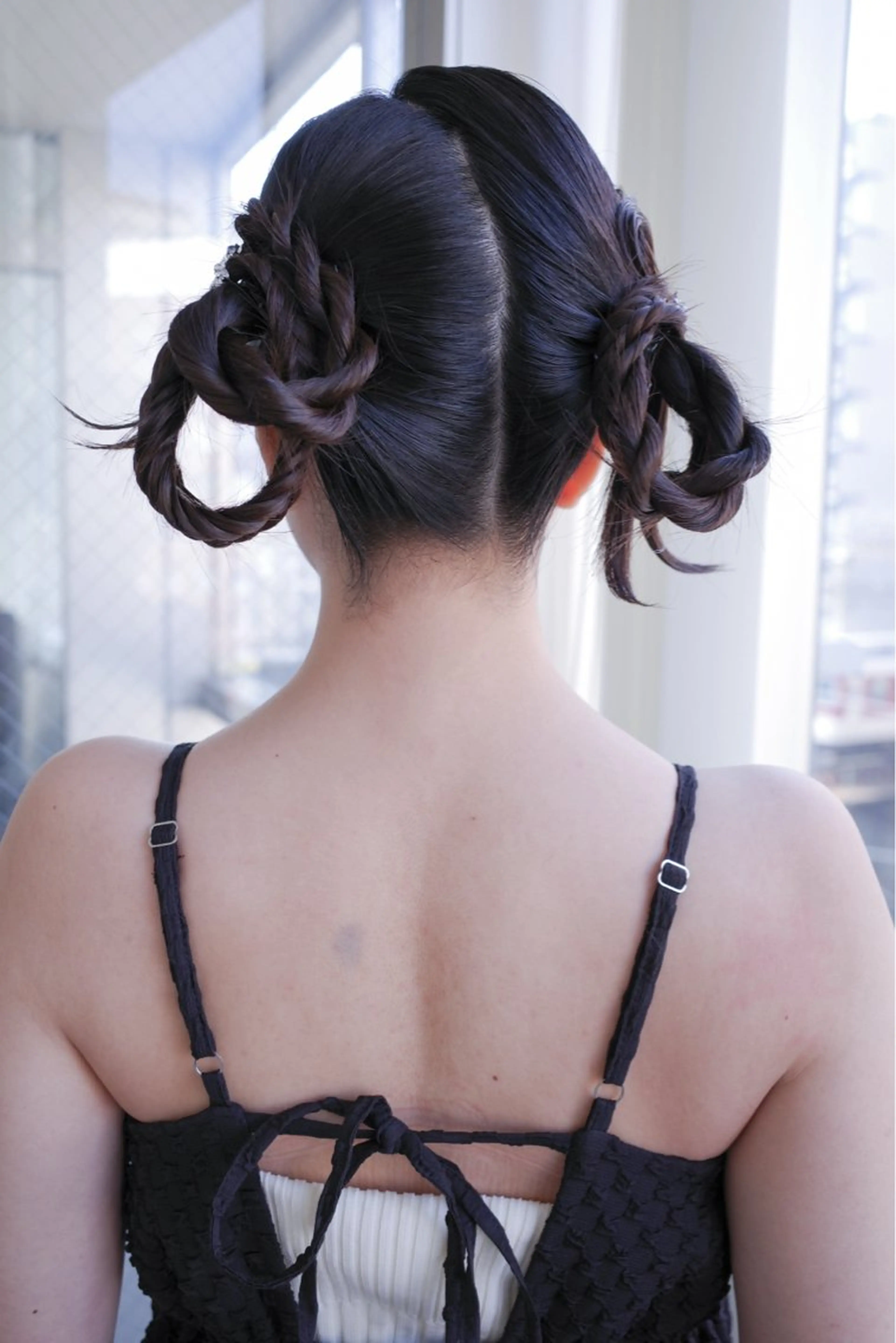 ロング ヘアアレンジ tukka soin KOBE所属・NAGI ヘアメイクのヘアスタイル