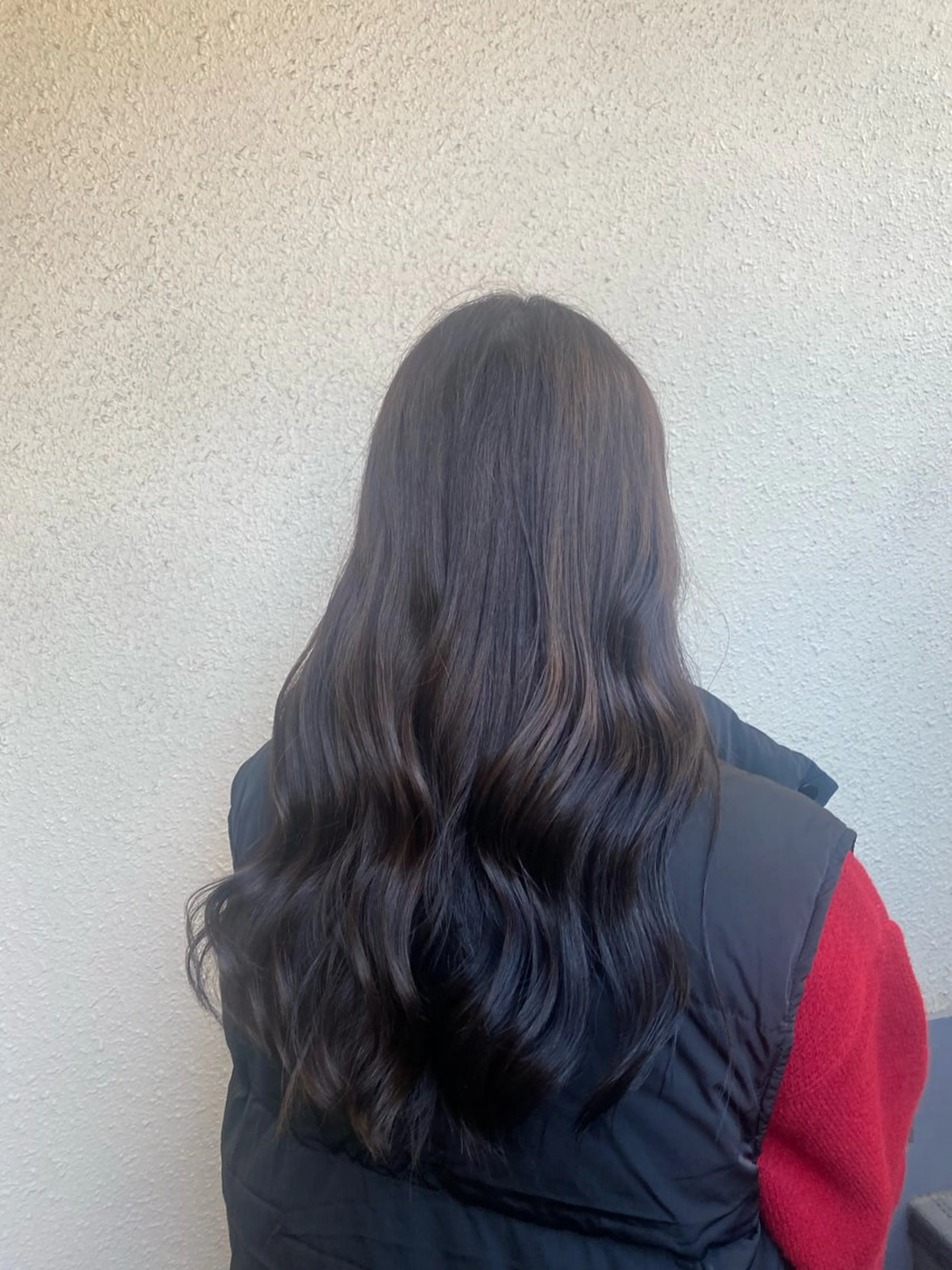 ロング カラー 透明感カラー ヘアカラー トリートメント ブリーチカラーと、髪 質改善。HARUKAのヘアスタイル