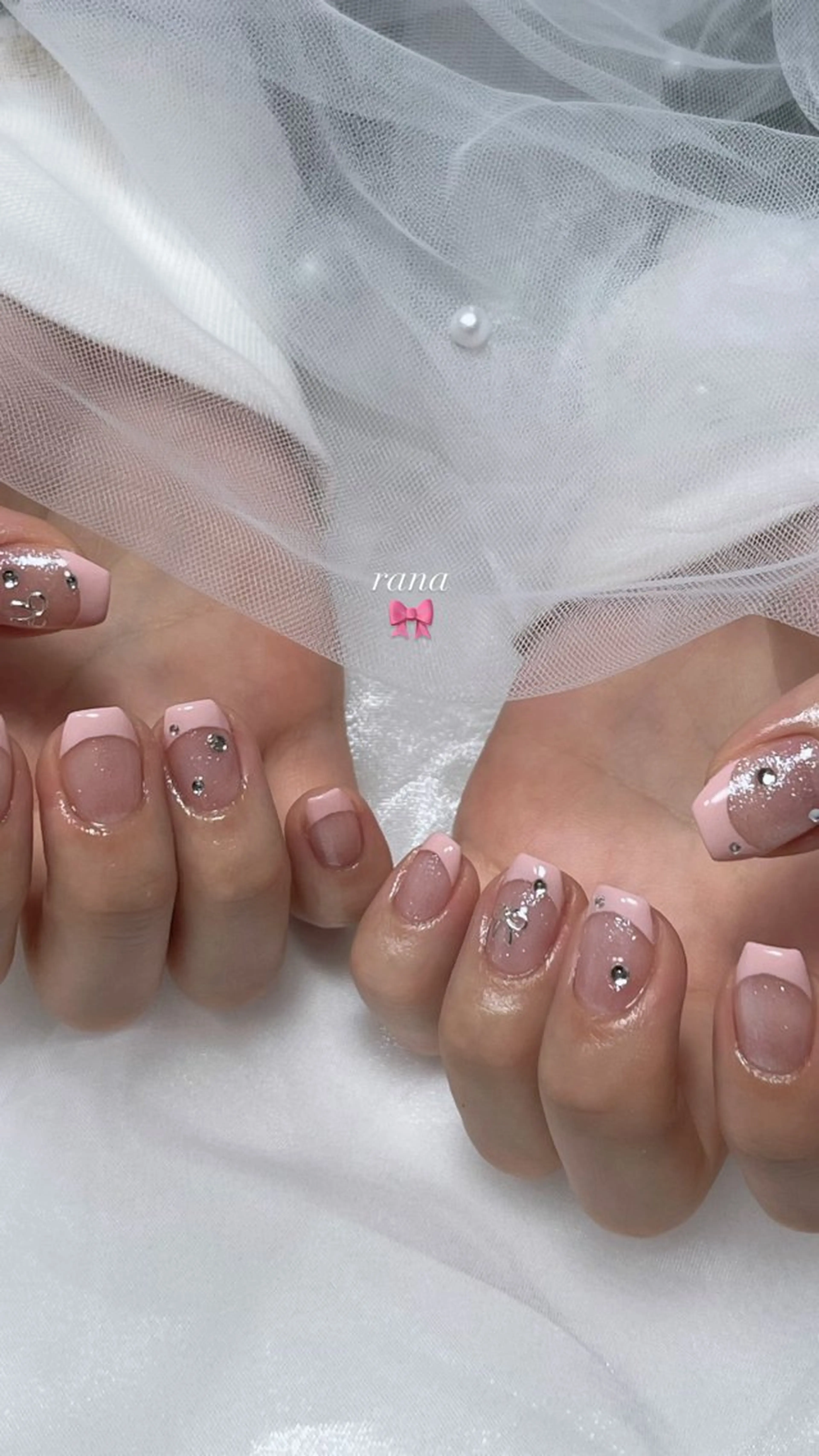 ハンド フレンチ/カラーグラデ(オフなし)の写真