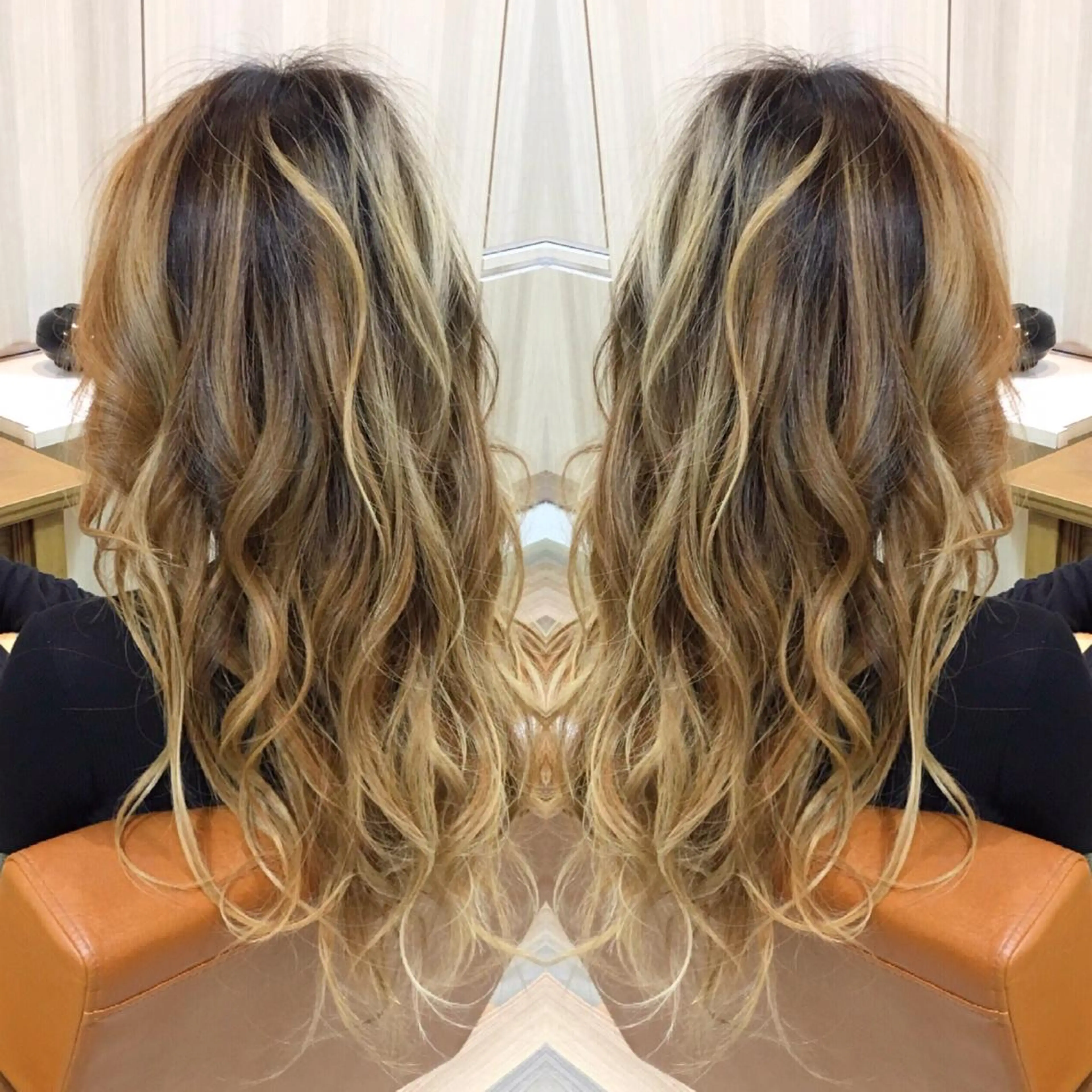 ロング 外国人風カラー レイヤーカット ❤️千葉県代表❤️ 店長❤️柿本翔一朗のヘアスタイル